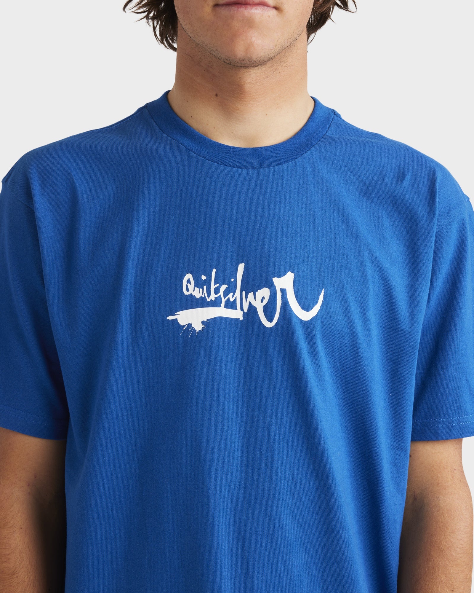 Mens Quiksilver Impaired Logo T-Shirt