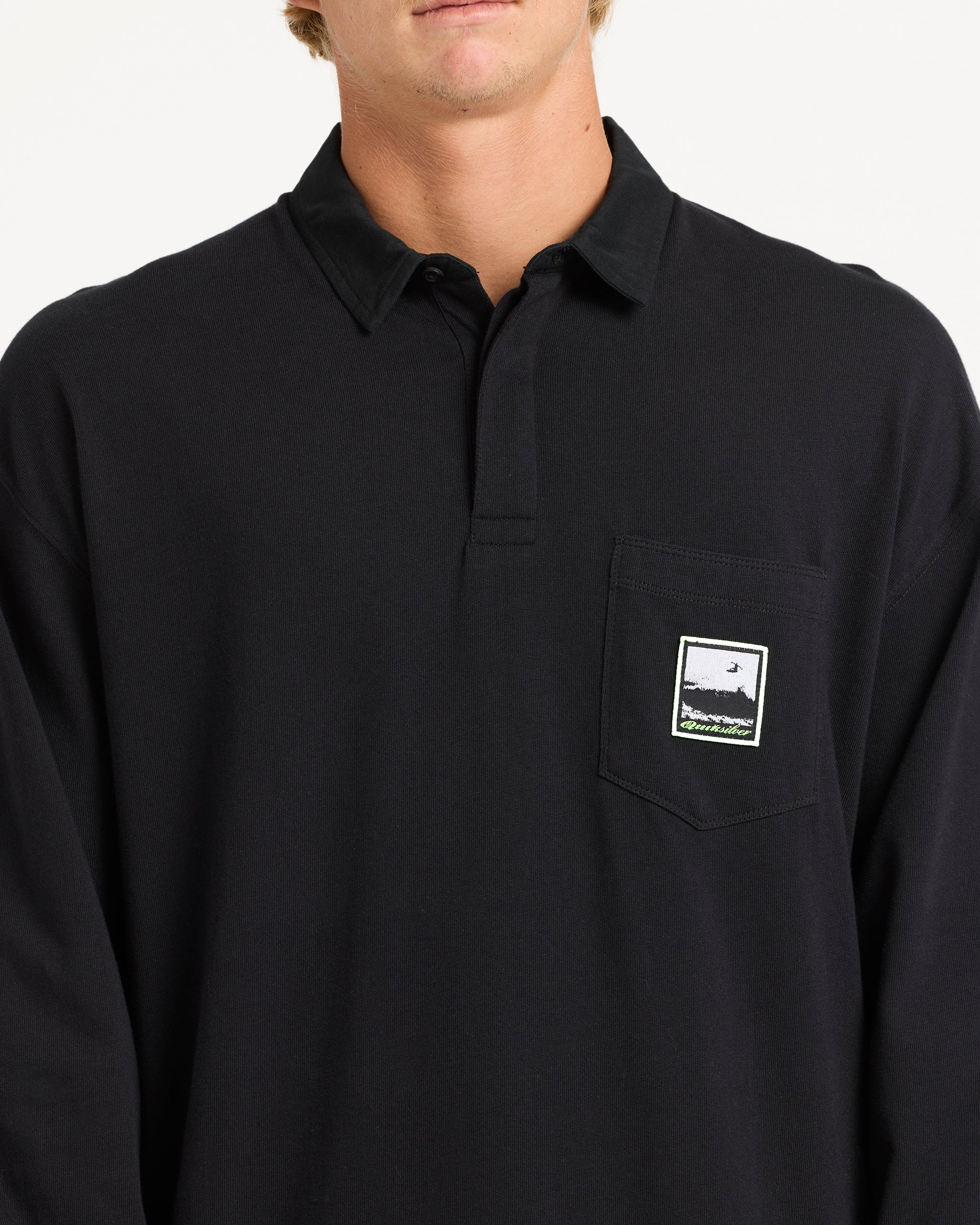 Mens Mercury Rugby Long Sleeve T-Shirt