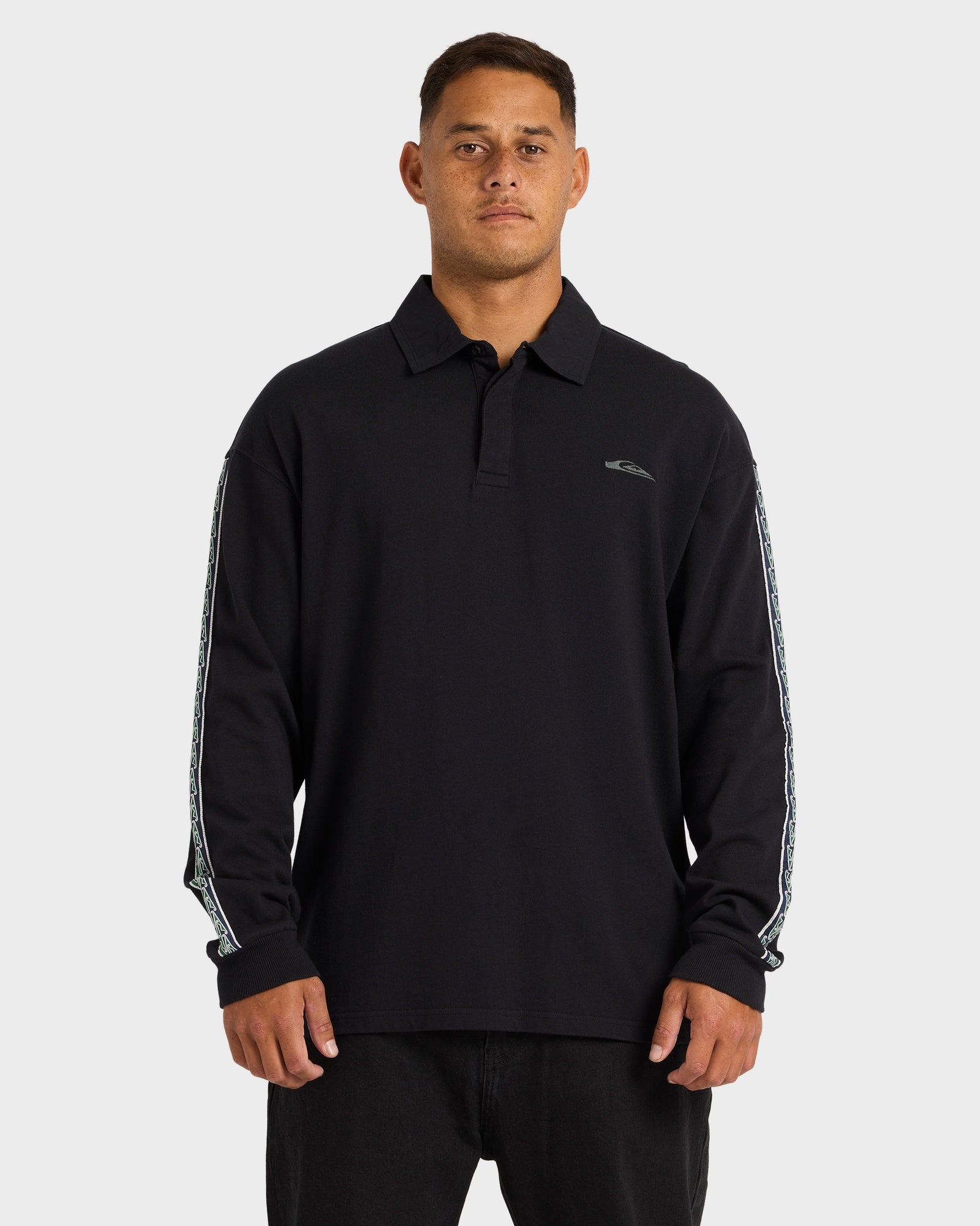 Mens Kehu Pu-Tawhiro Polo Long Sleeve Shirt