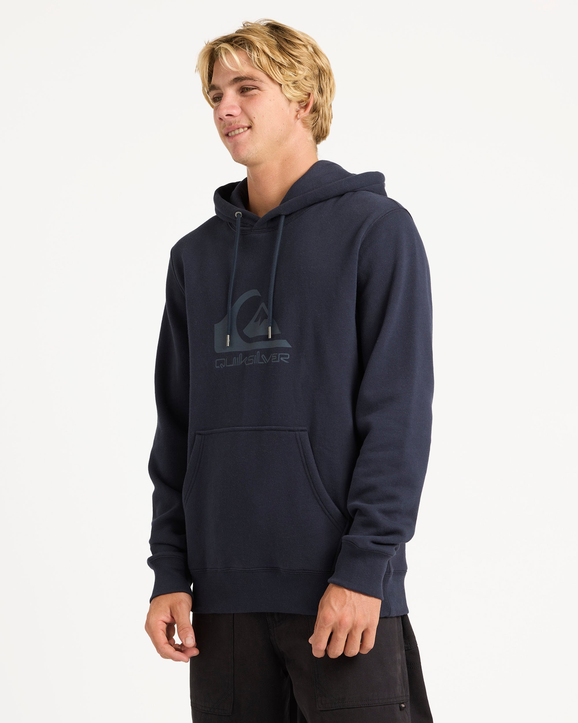 Mens Comp Logo Pullover Hoodie