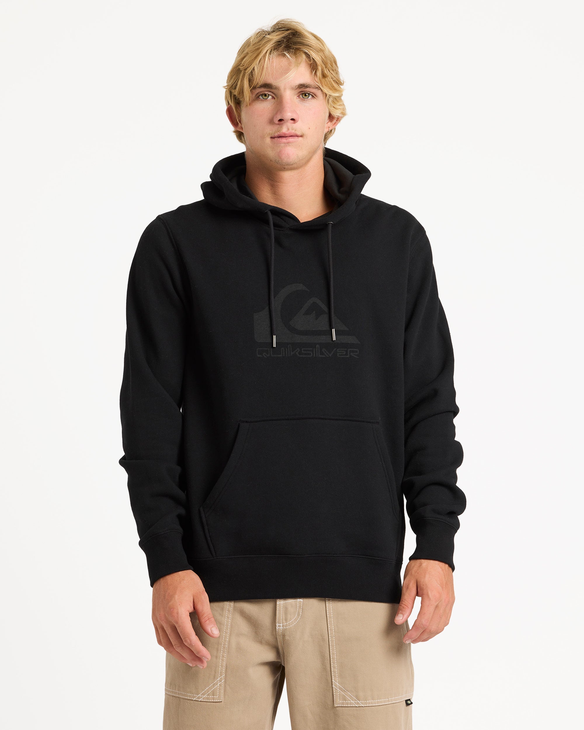 Mens Comp Logo Pullover Hoodie