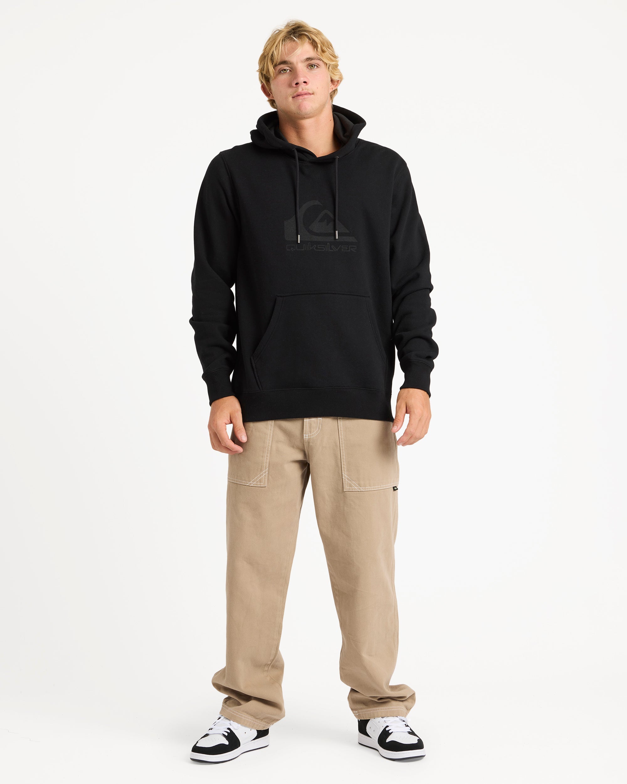 Mens Comp Logo Pullover Hoodie