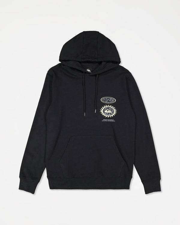 Mens Quik Global Pullover Hoodie