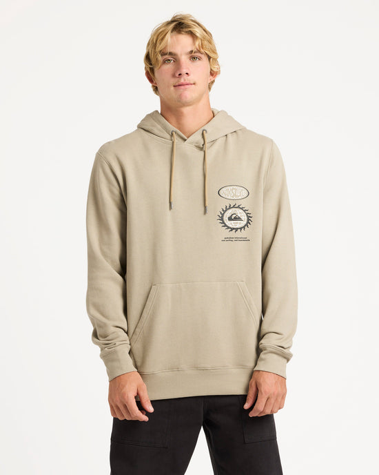 Mens Quik Global Pullover Hoodie