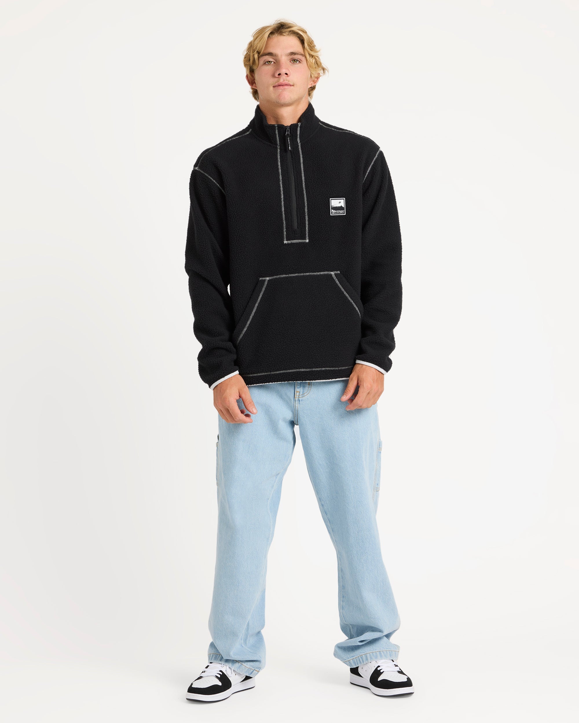 Mens Mercury Polar 1/2 Zip Fleece Jumper