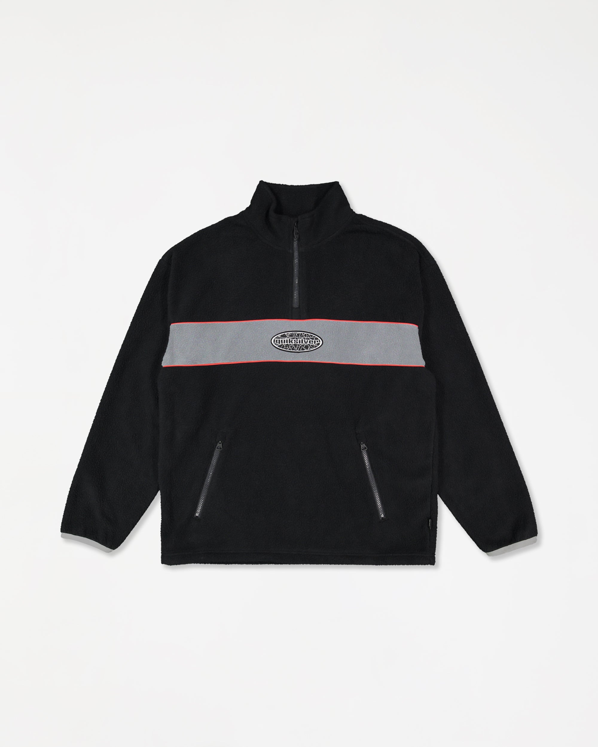 Mens Mercury Panel 1/4 Zip Fleece Jumper