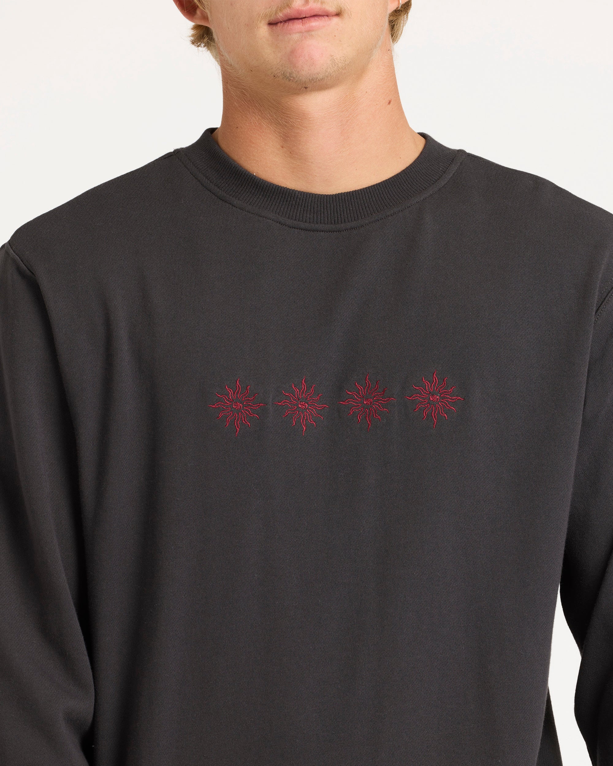 Mens Static Sun Crew Neck