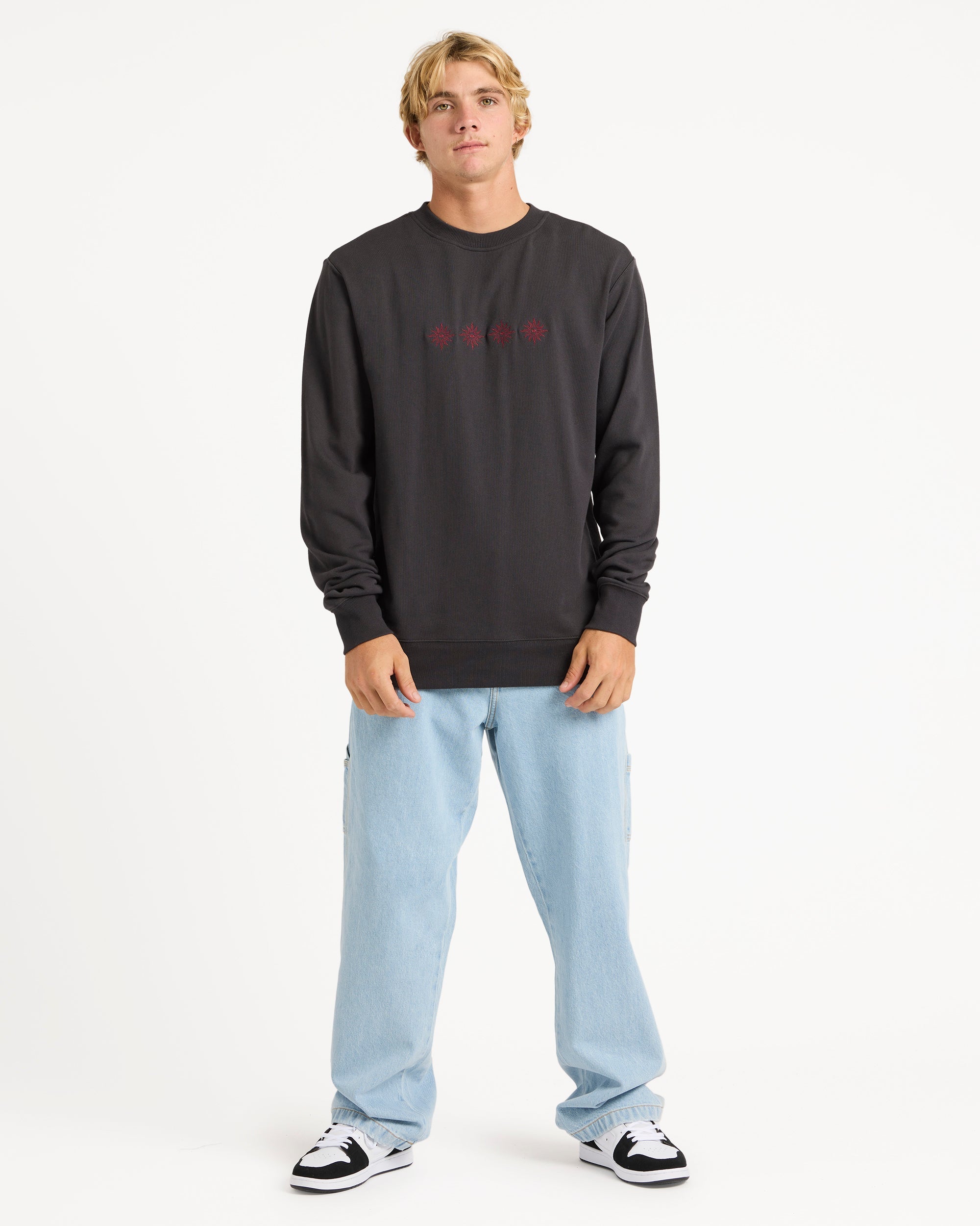 Mens Static Sun Crew Neck