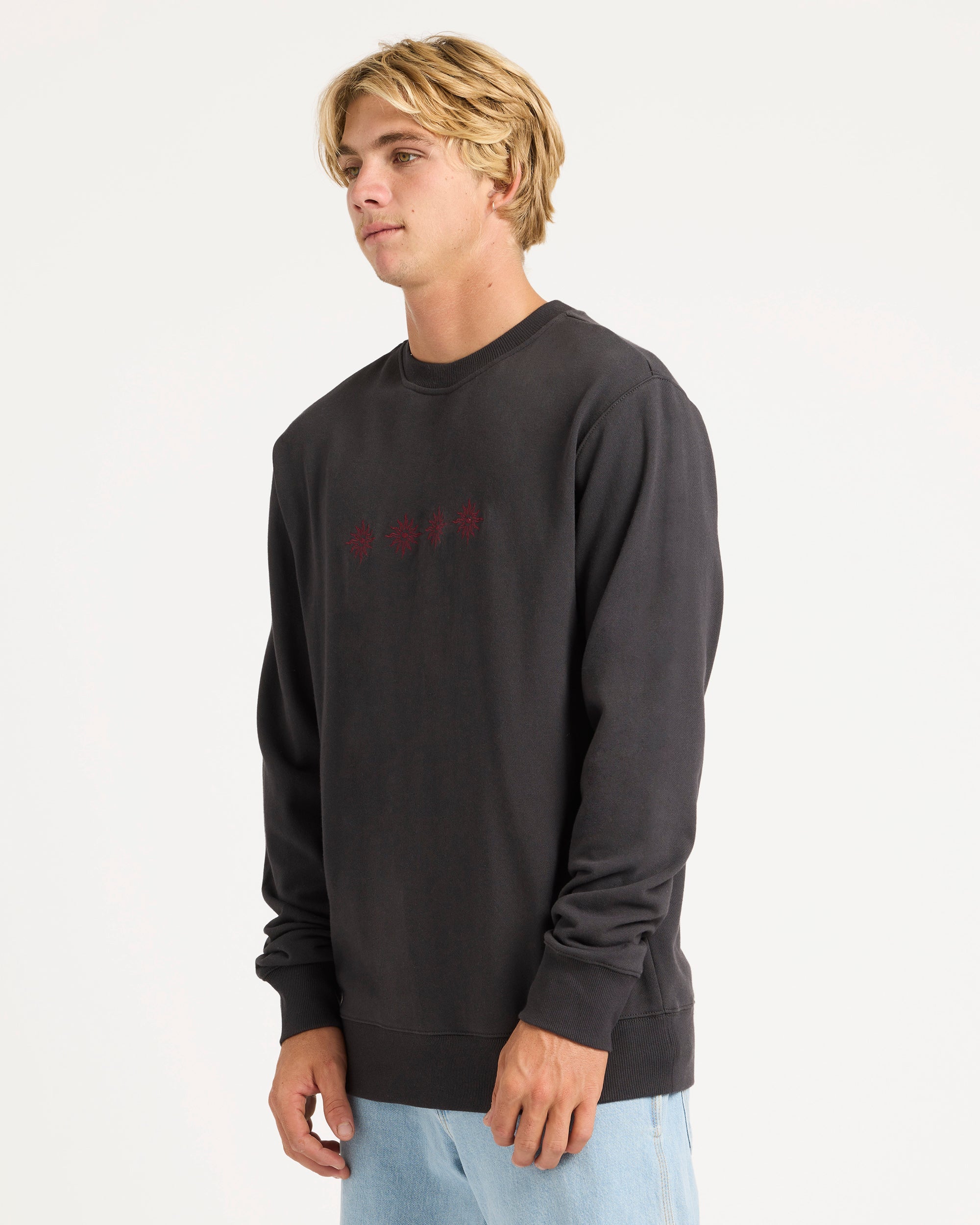 Mens Static Sun Crew Neck