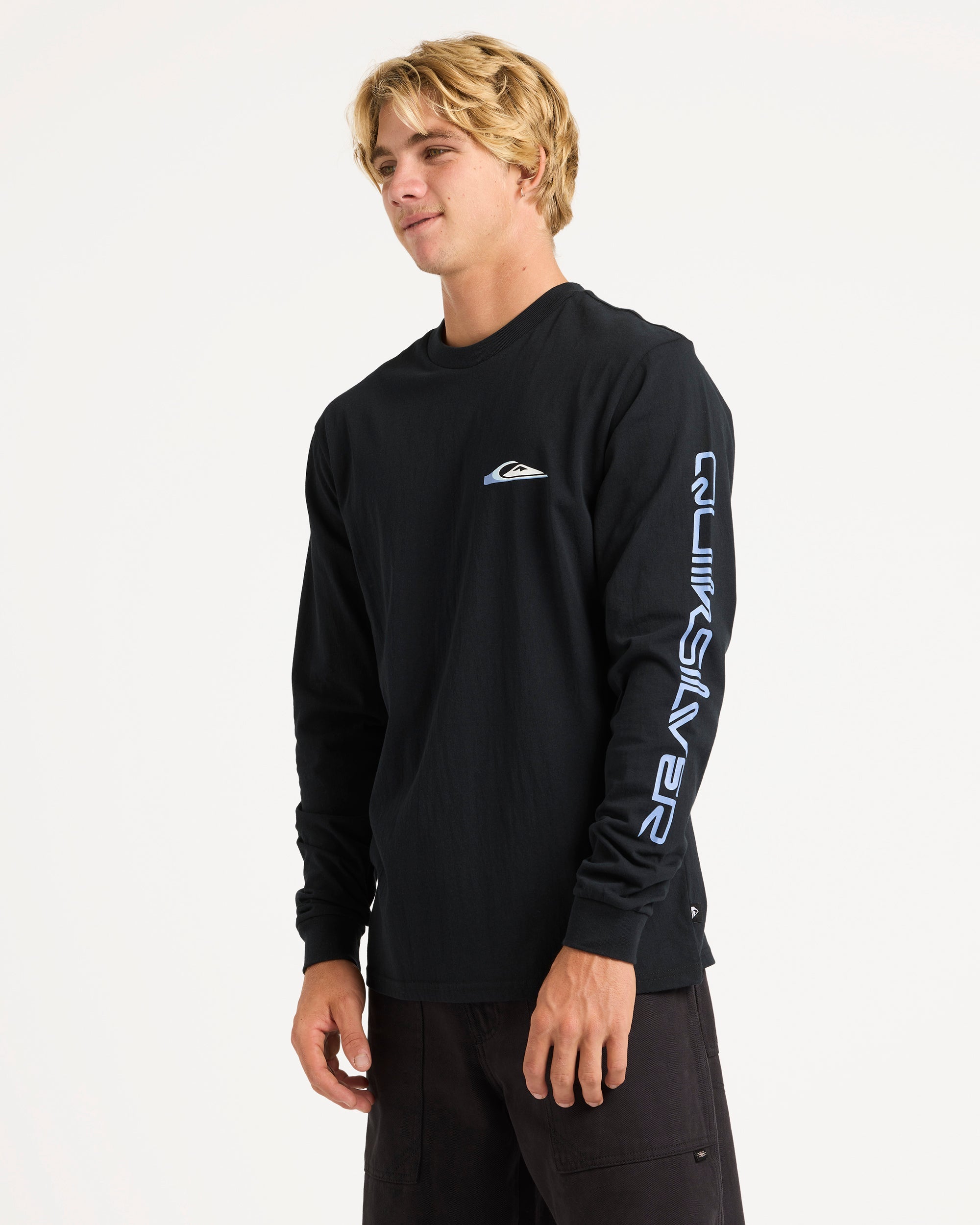 Mens Wrap Drive Long Sleeve T-Shirt