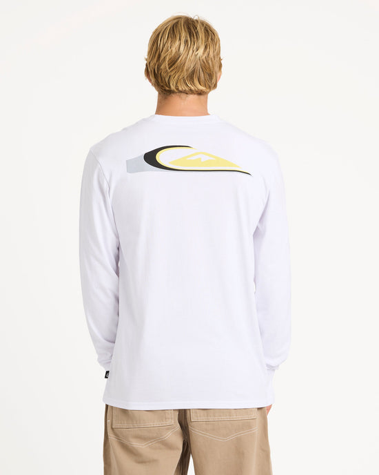 Mens Wrap Drive Long Sleeve T-Shirt