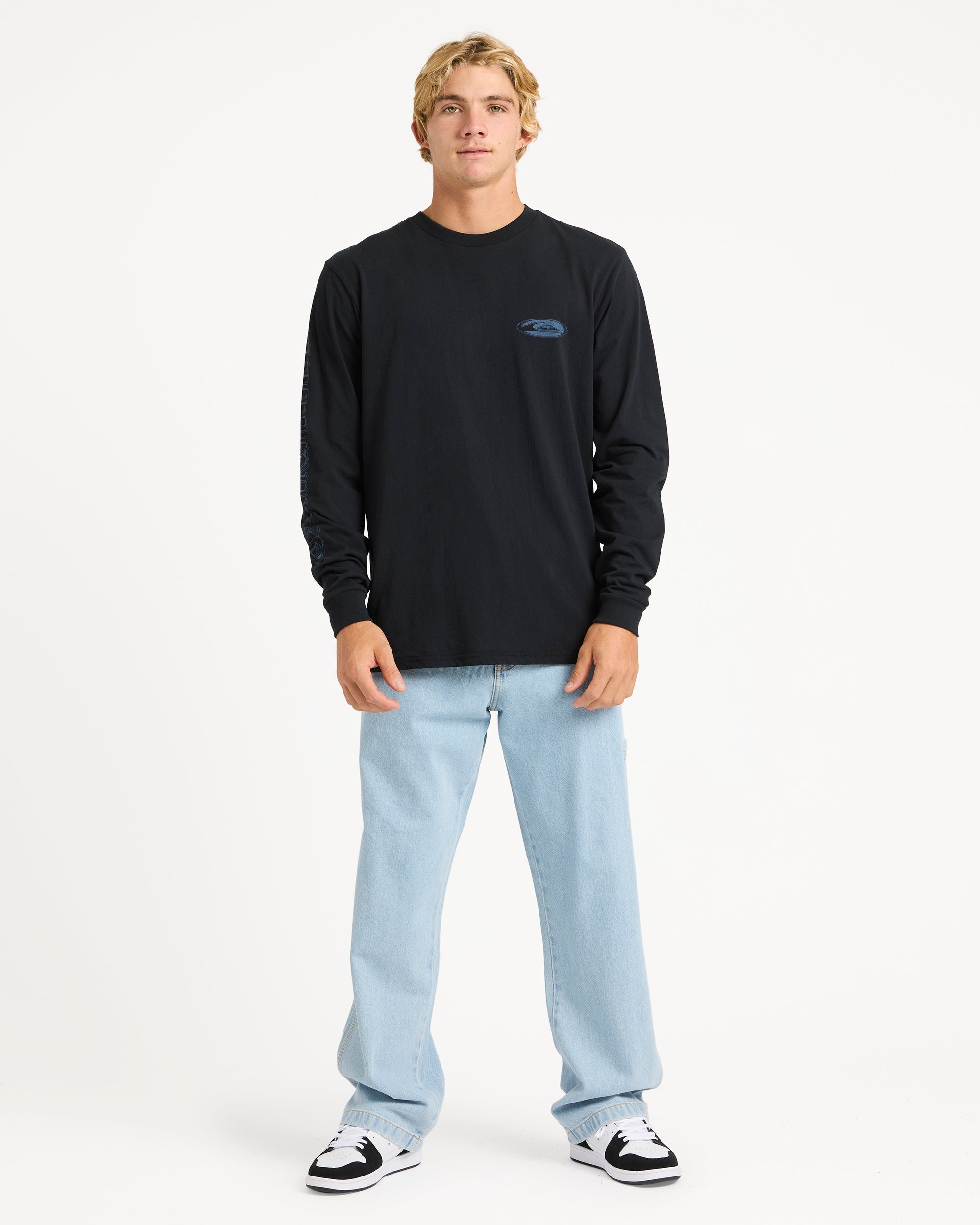 Mens Chrome Long Sleeve T-Shirt