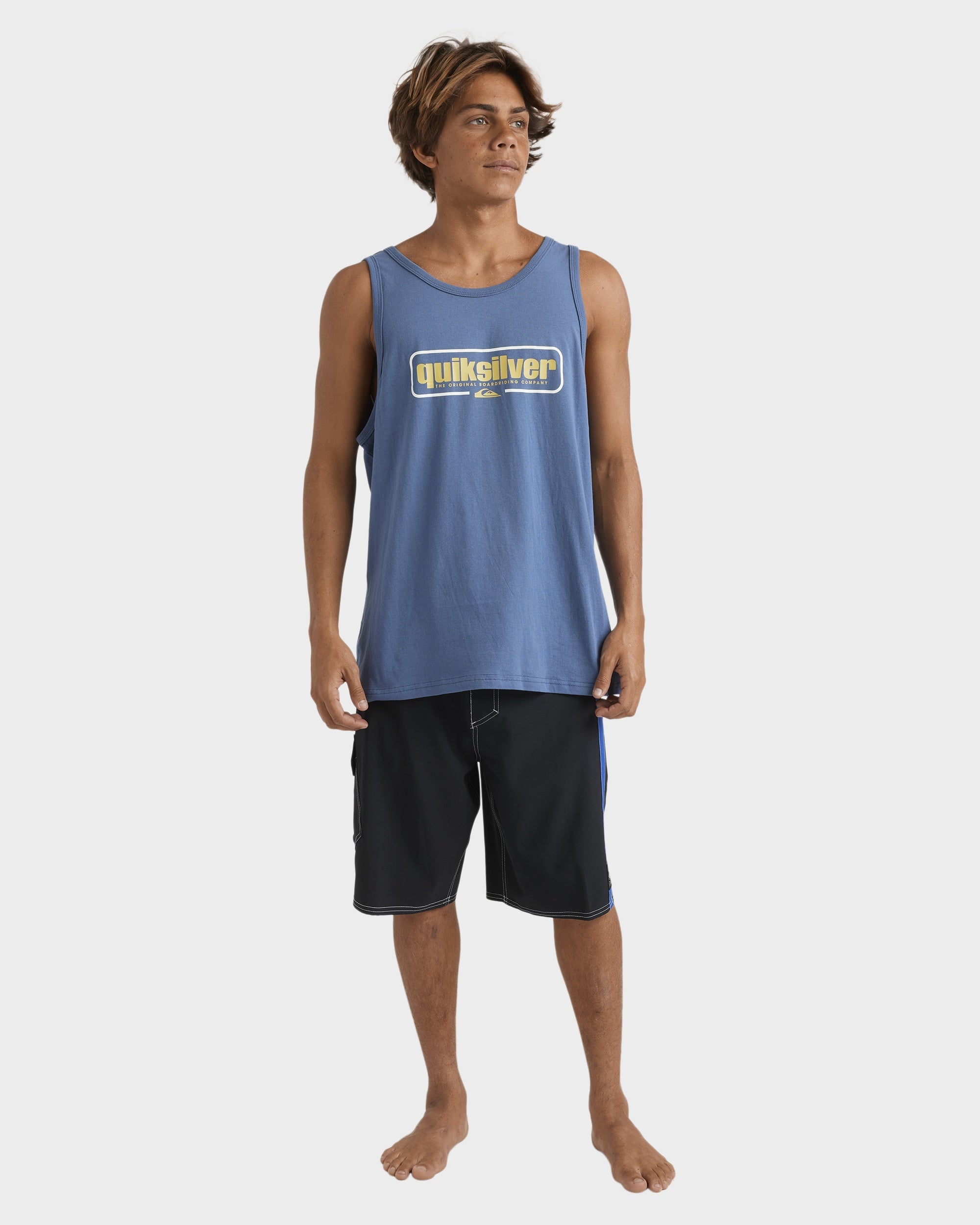 Mens Retro box Tank