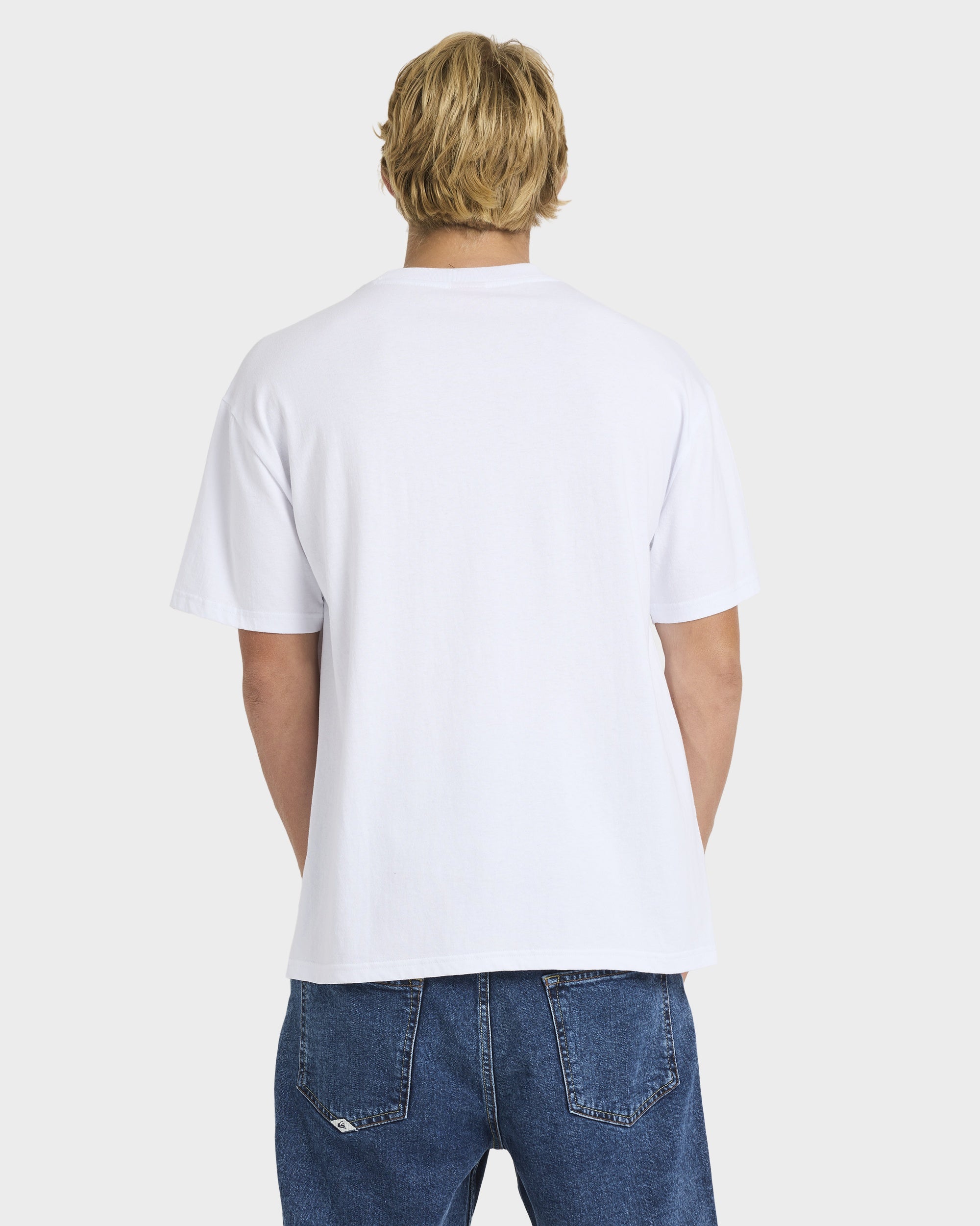 Mens Tilt Panel Knit T-Shirt