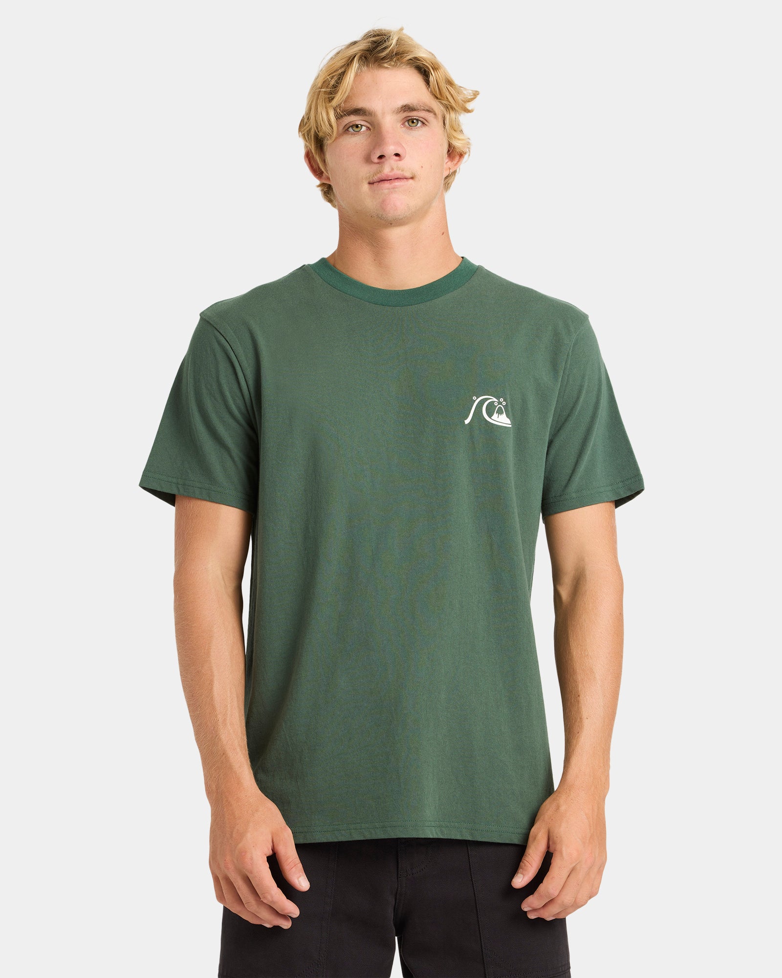 Mens Qs Bubble Logo T-Shirt