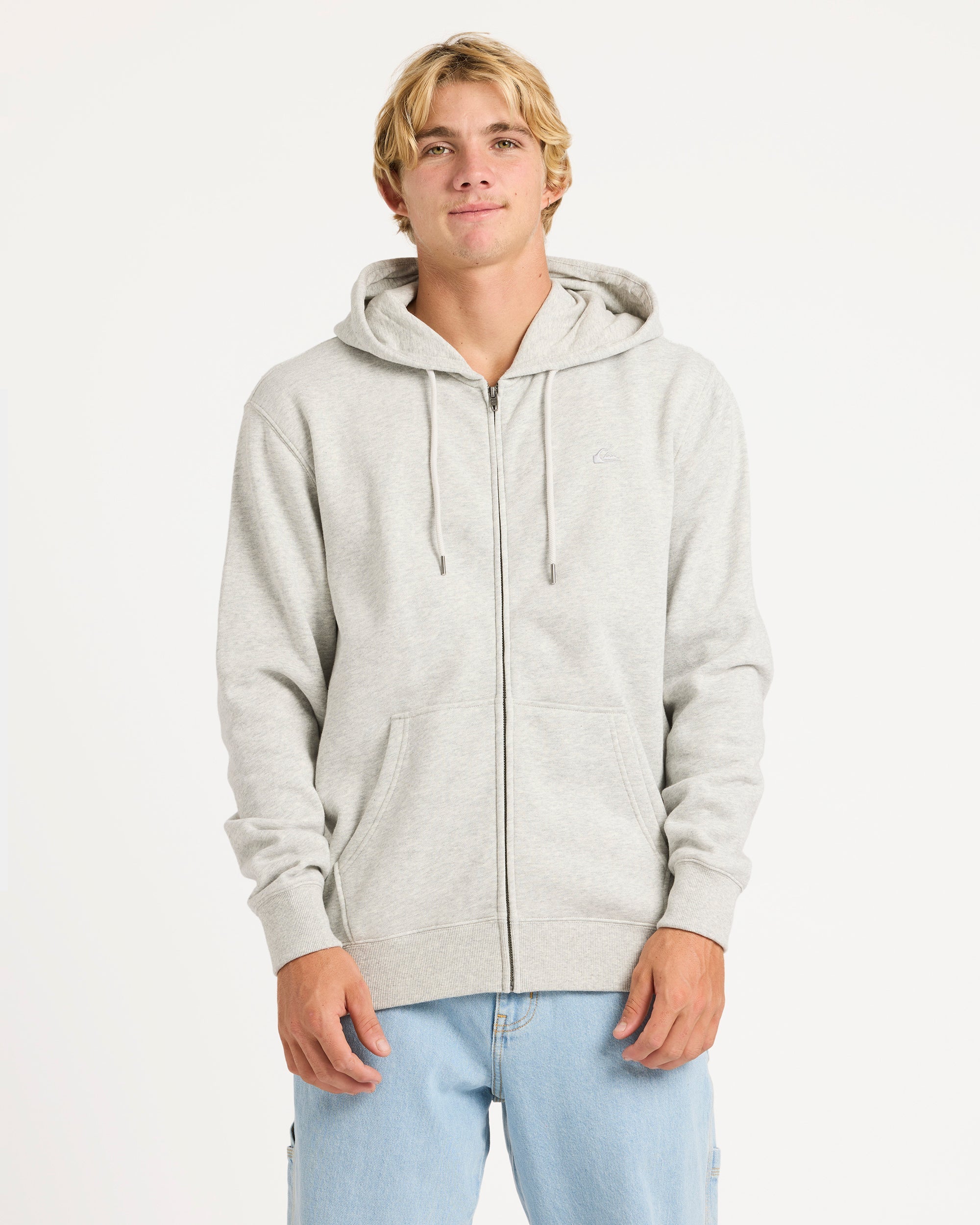 Mens Salt Water Zip Up Hoodie
