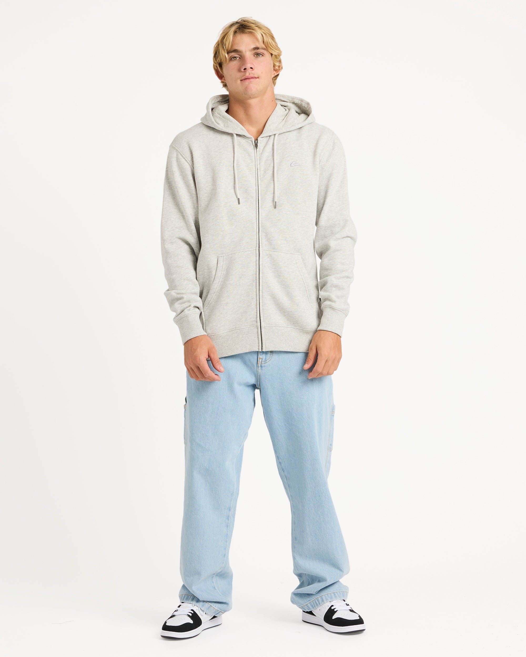 Mens Salt Water Zip Up Hoodie