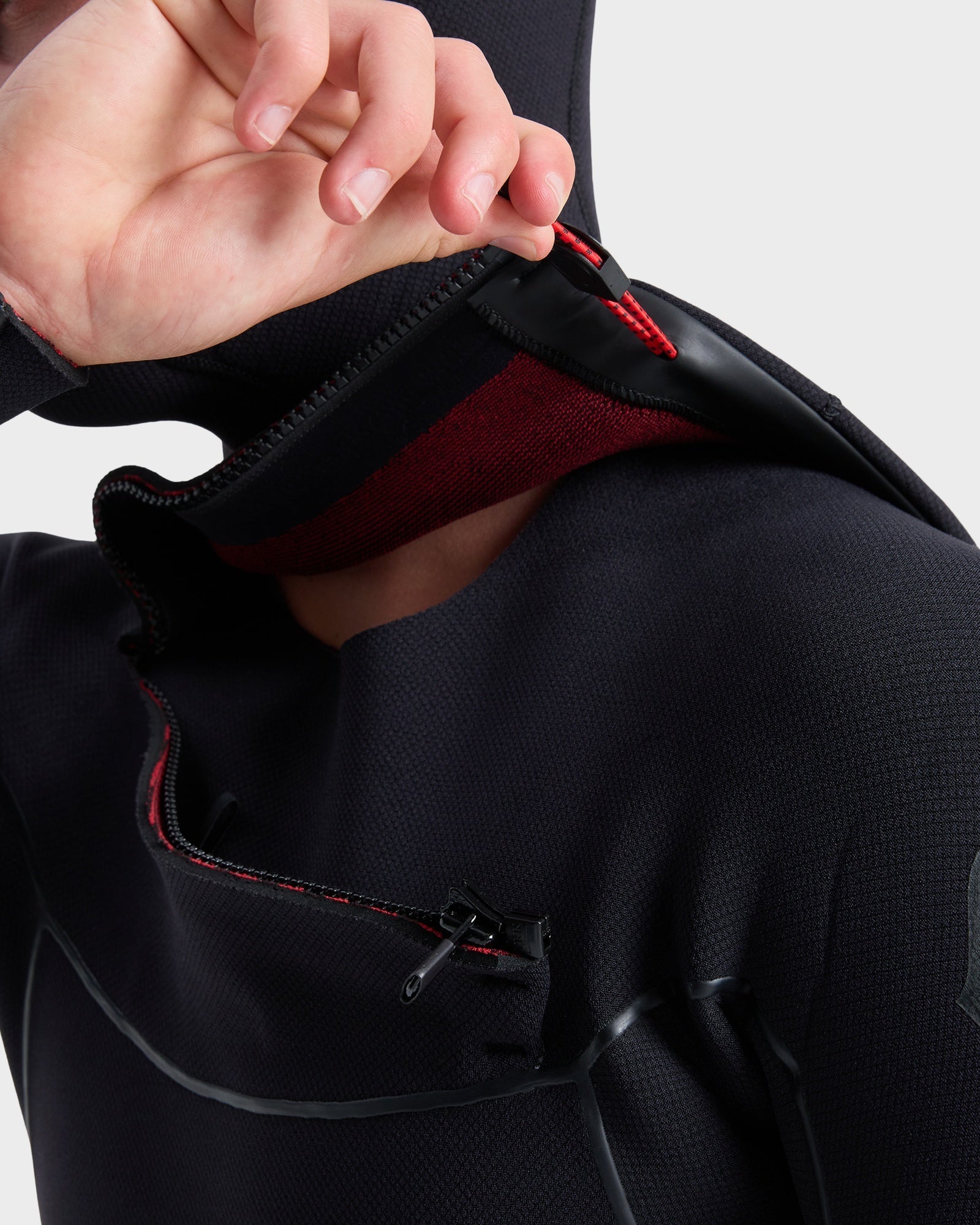 Mens 5/4/3 Marathon Sessions Hooded Chest Zip Wetsuits