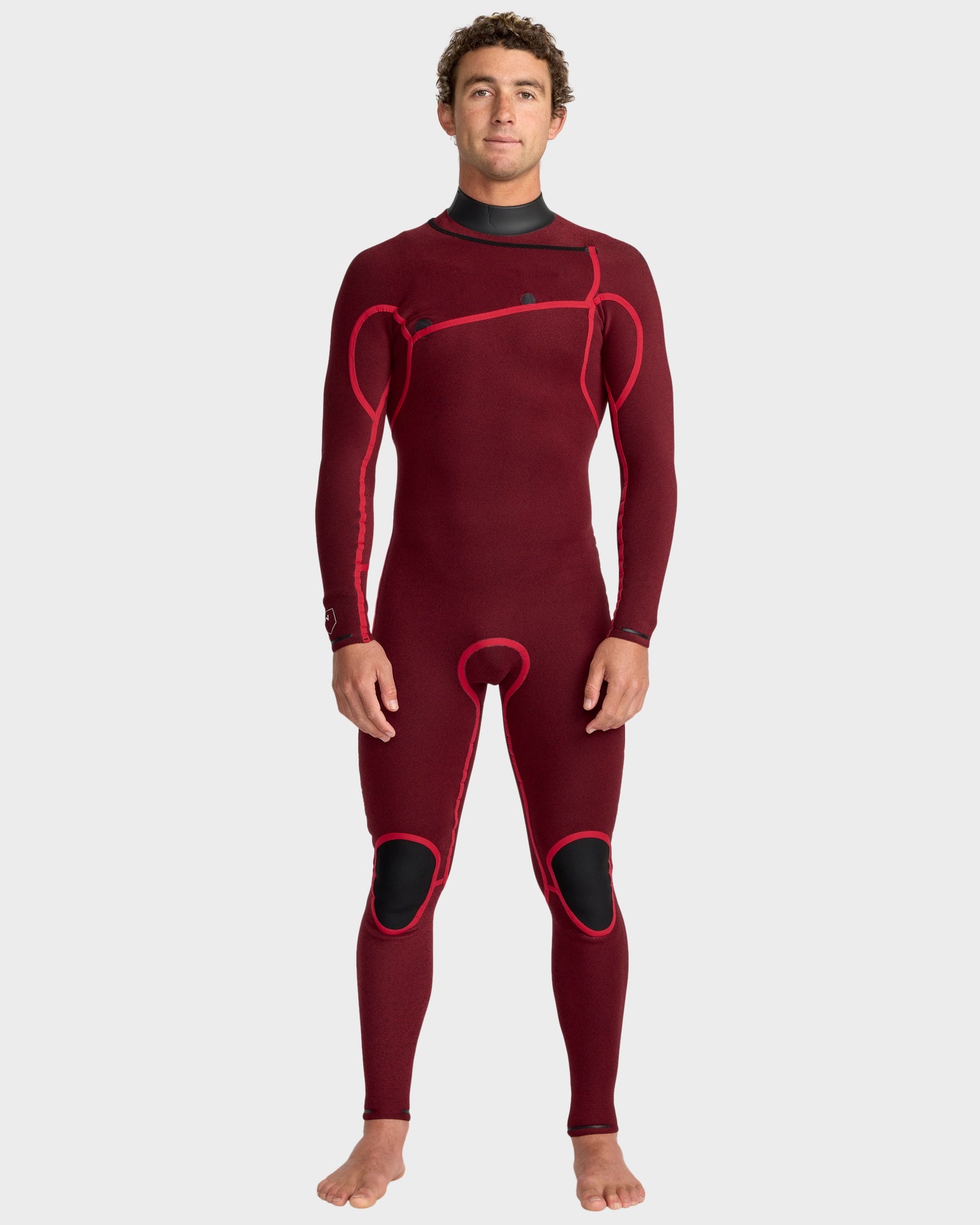 Mens 4/2mm Highline Chest Zip Wetsuit