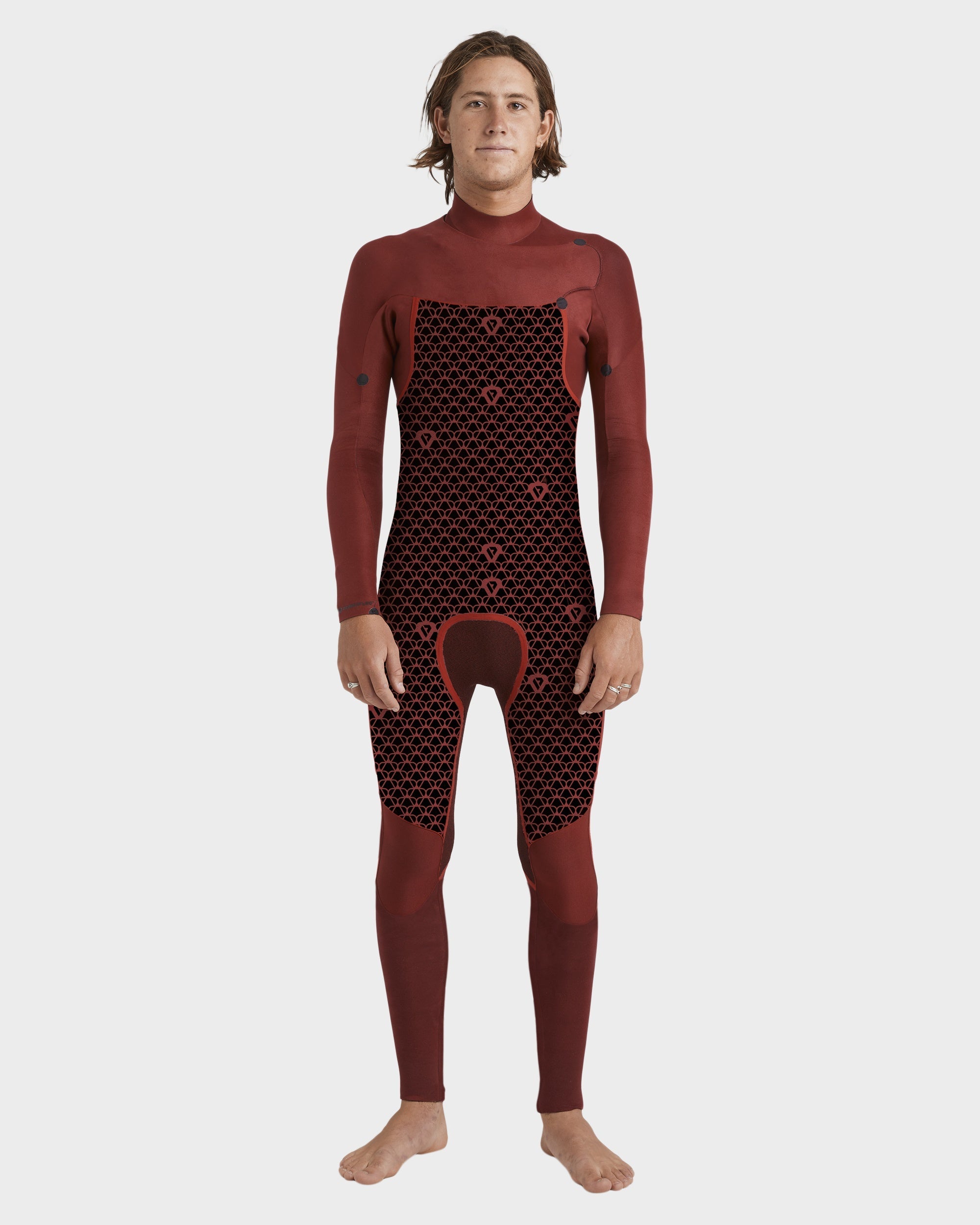 Mens 3/2mm Everyday Sessions Chest Zip Wetsuit