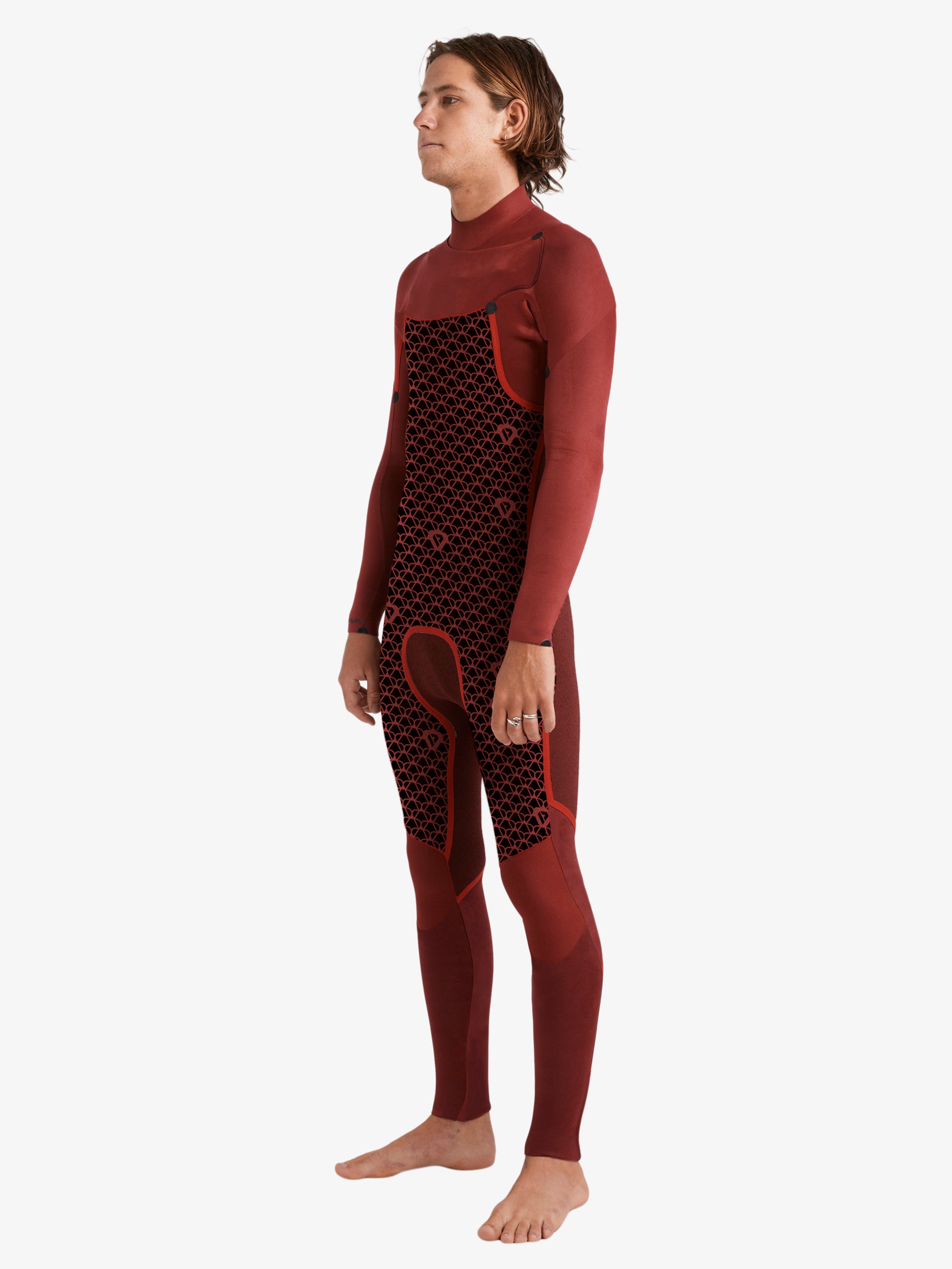 Mens 3/2mm Everyday Sessions Chest Zip Wetsuit