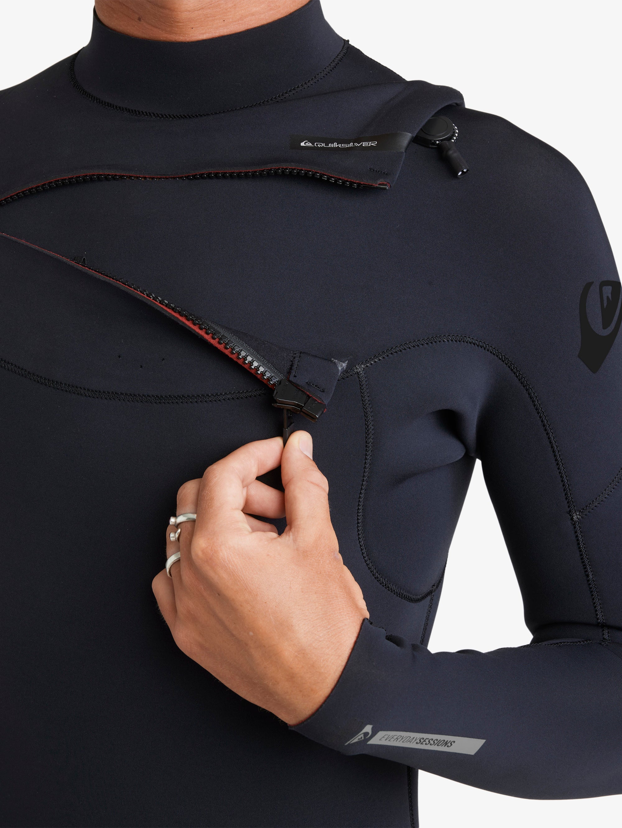 Mens 3/2mm Everyday Sessions Chest Zip Wetsuit