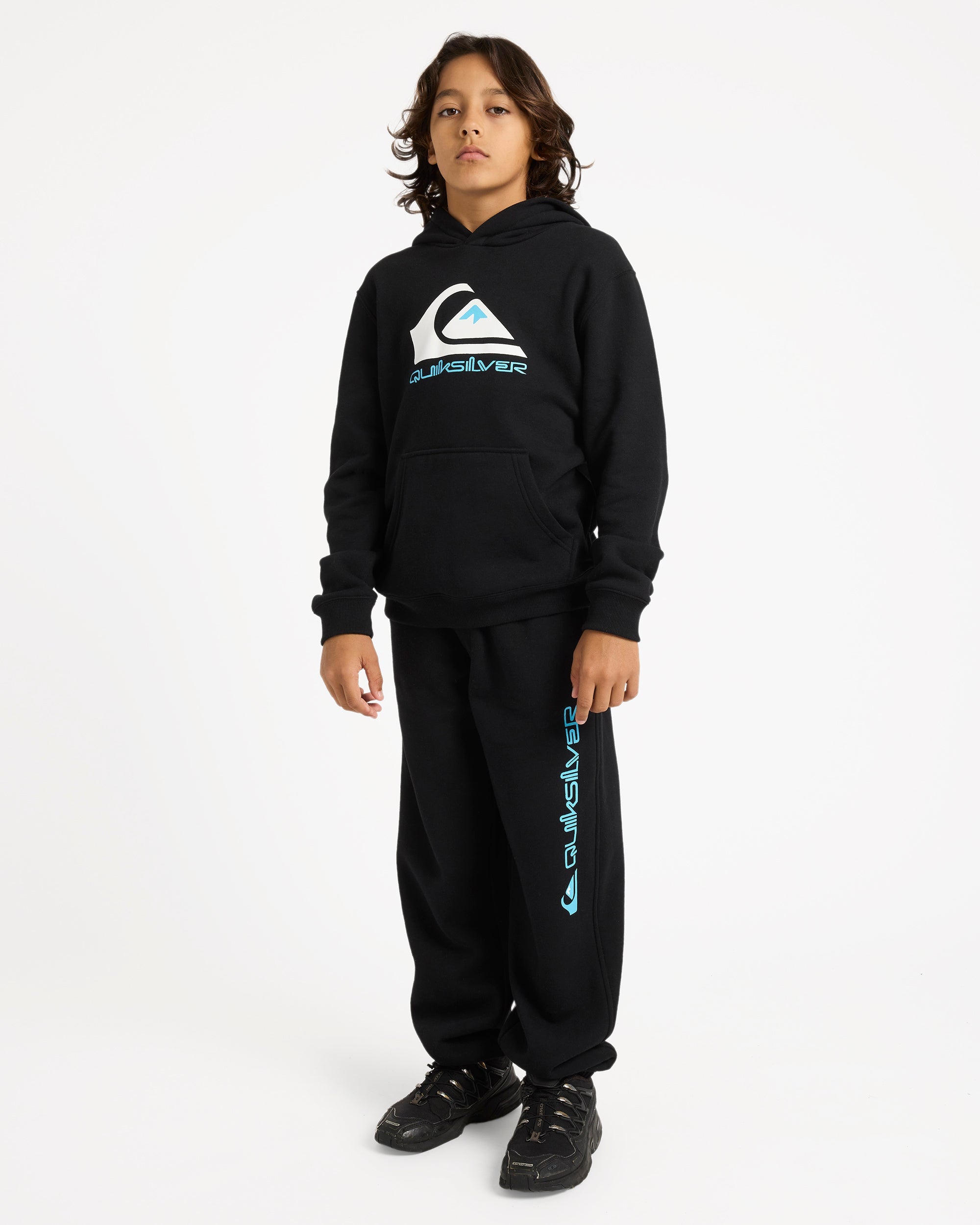 Boys 8-16 Comp Logo Pullover Hoodie