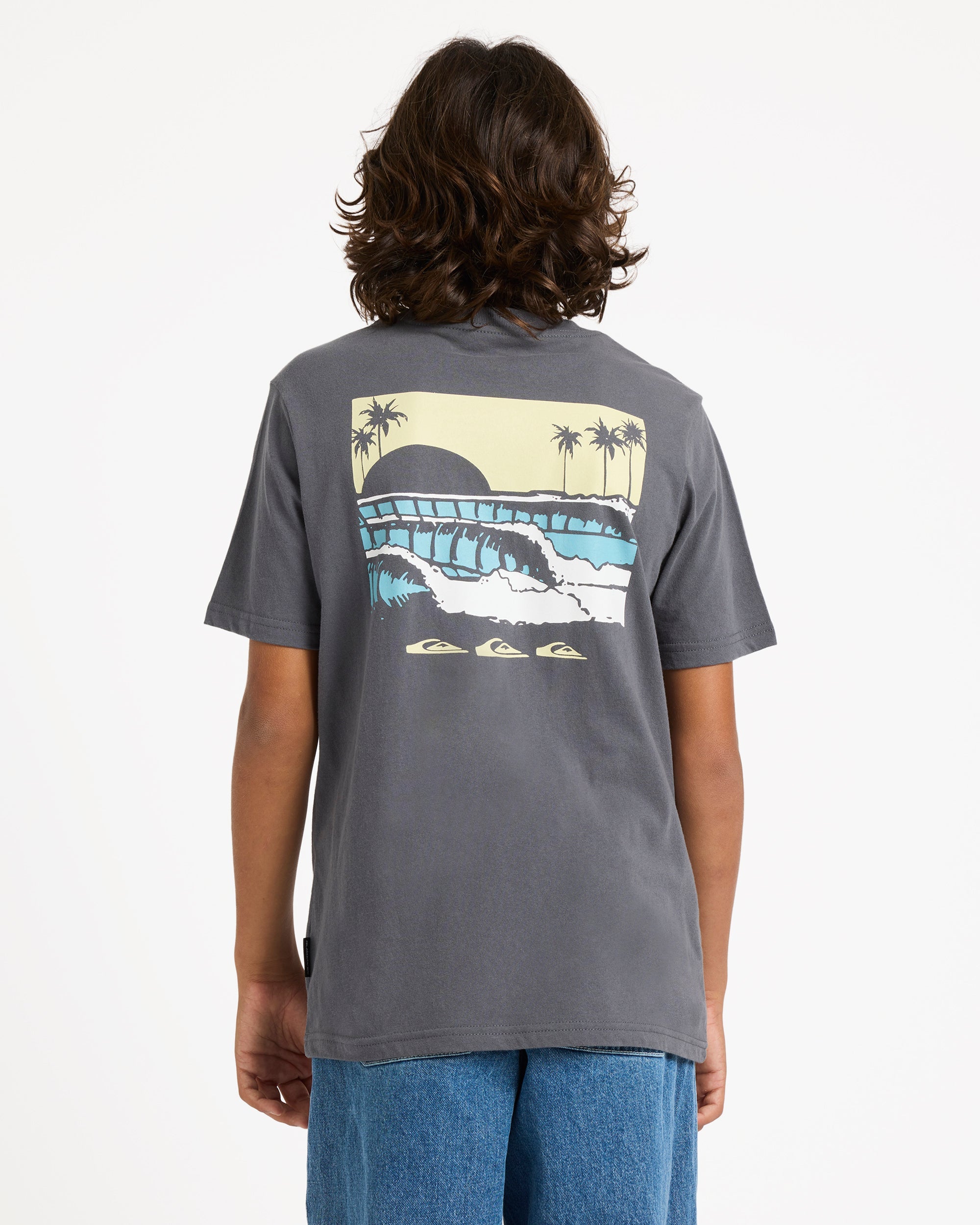 Boys 8-16 Stacked Line Up T-Shirt