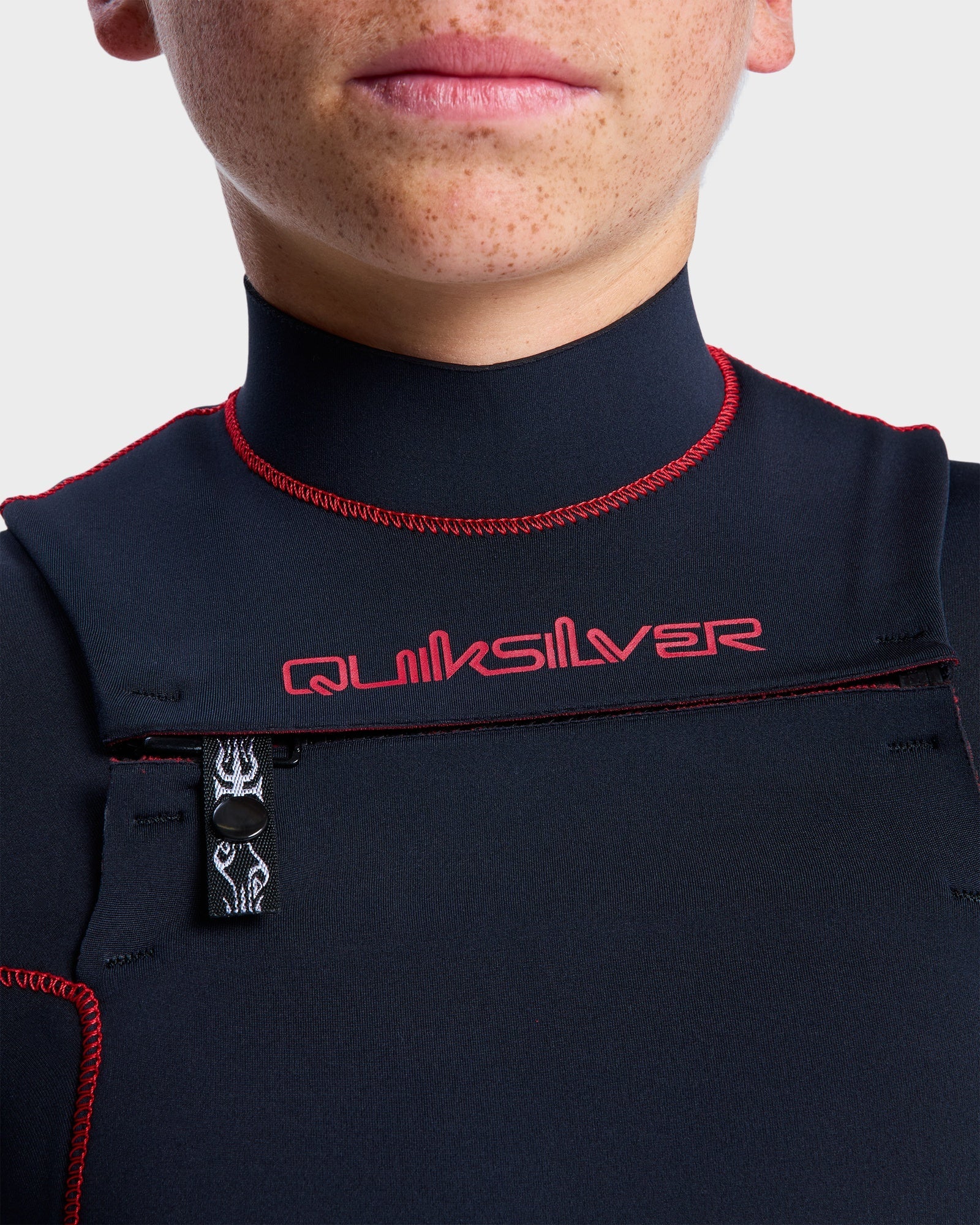 Boys 8-16 3/2 Mercury Chest Zip Wetsuit