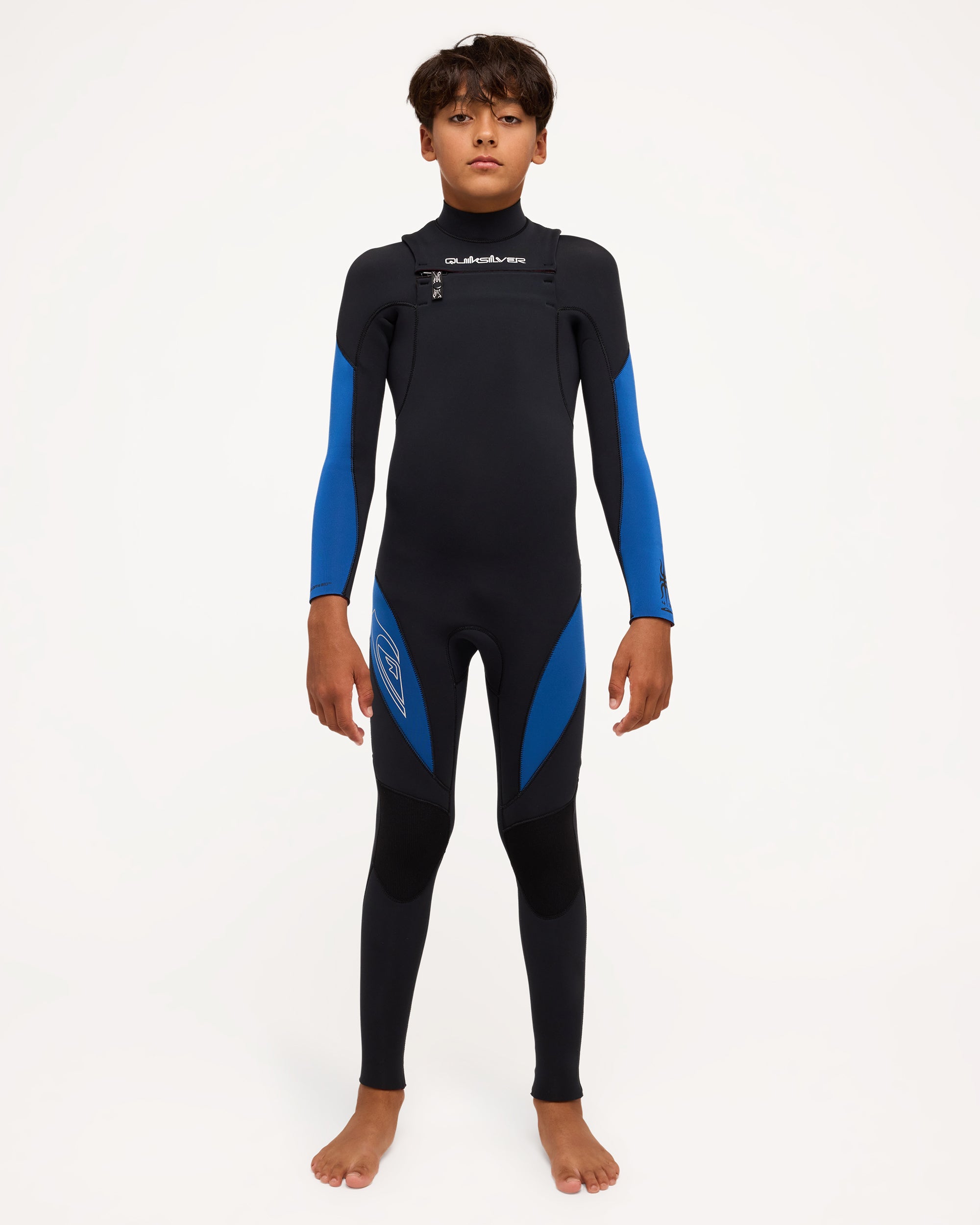 Boys 8-16 4/3 Mercury Chest Zip Wetsuit