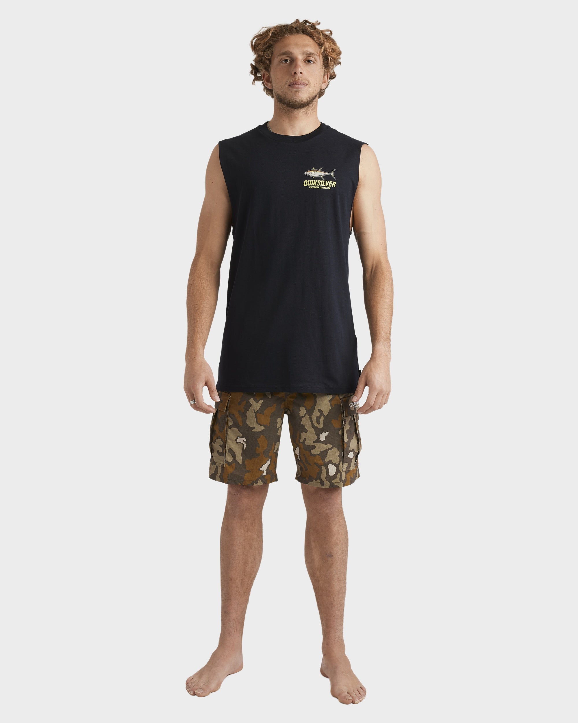 Mens Slack Tide Muscle Shirt