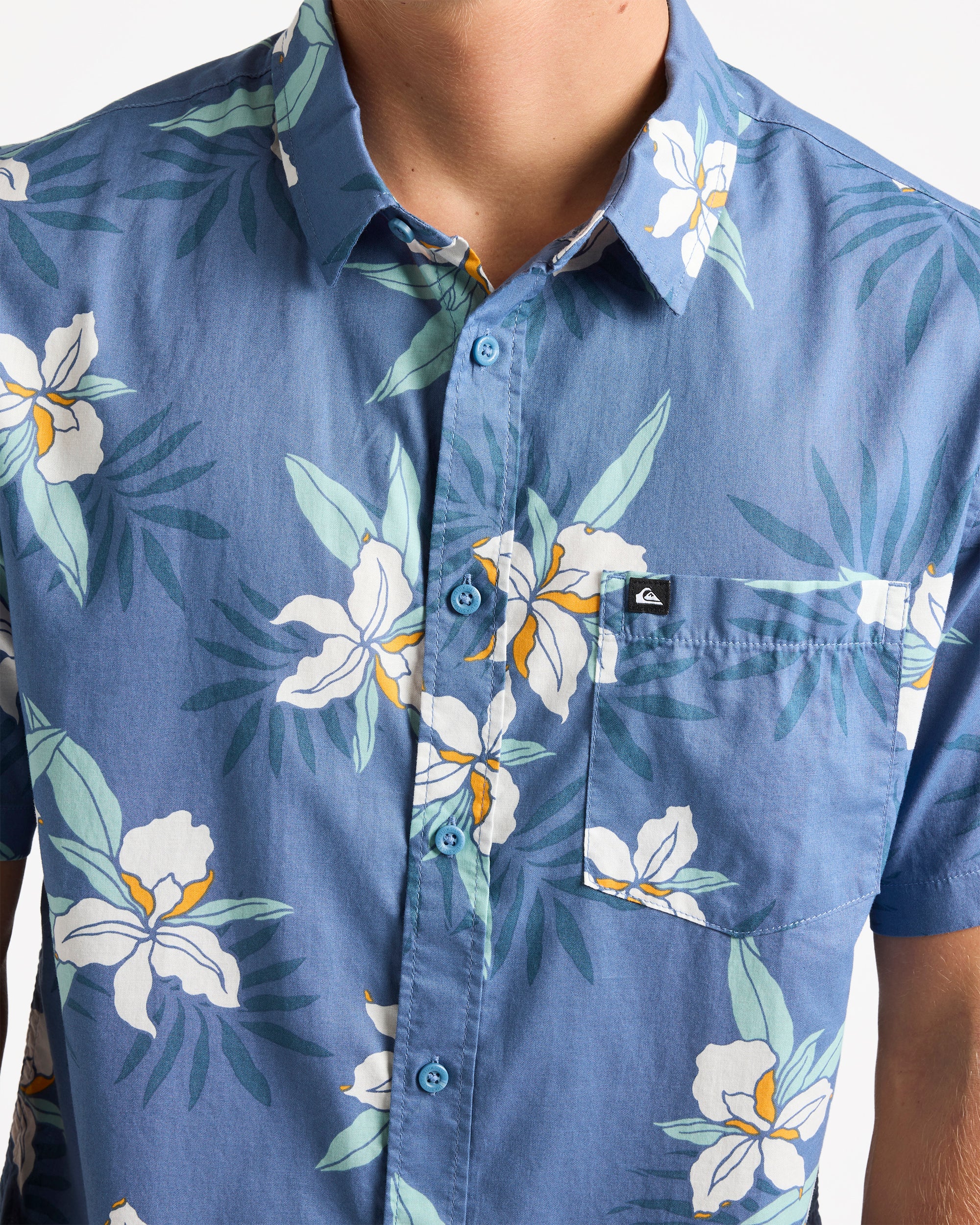 Mens Apero Classic Floral Short Sleeve Shirt