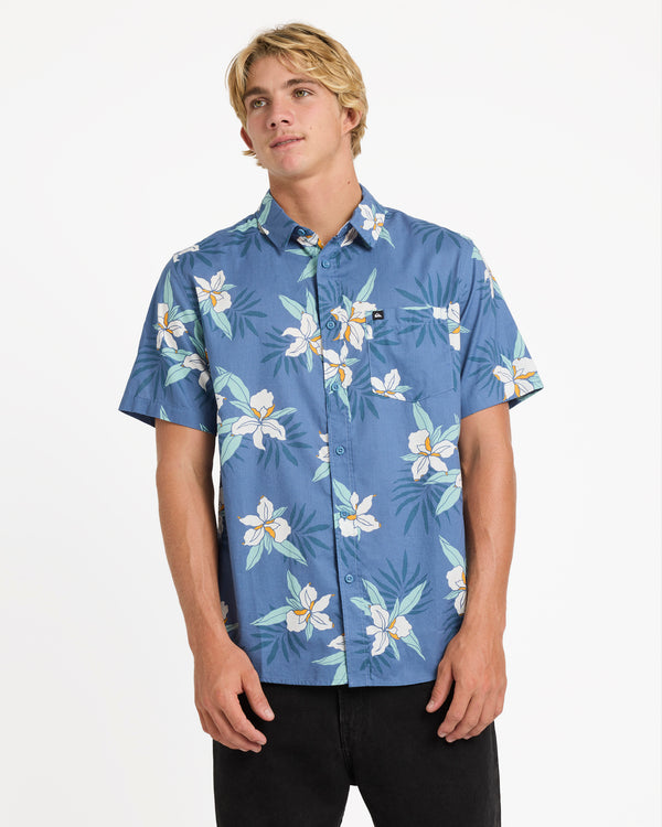 Mens Apero Classic Floral Short Sleeve Shirt