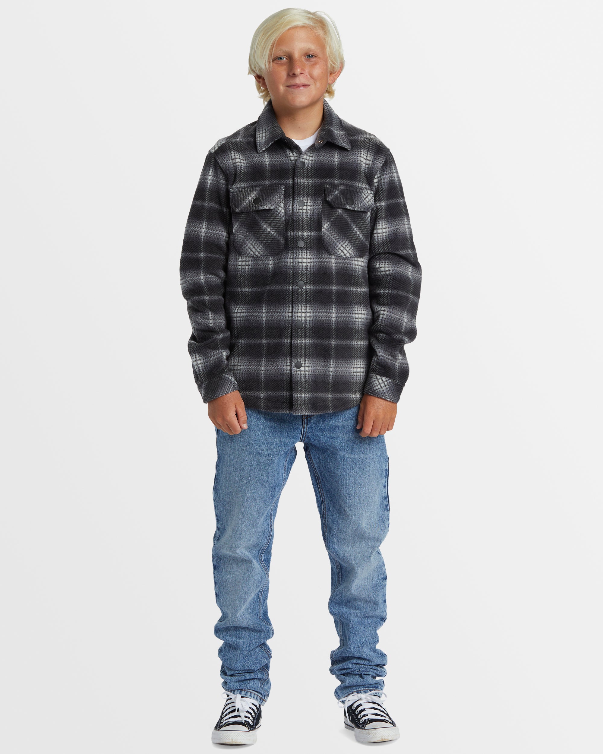 Boys 8-16 Surf Days Long Sleeve Fleece