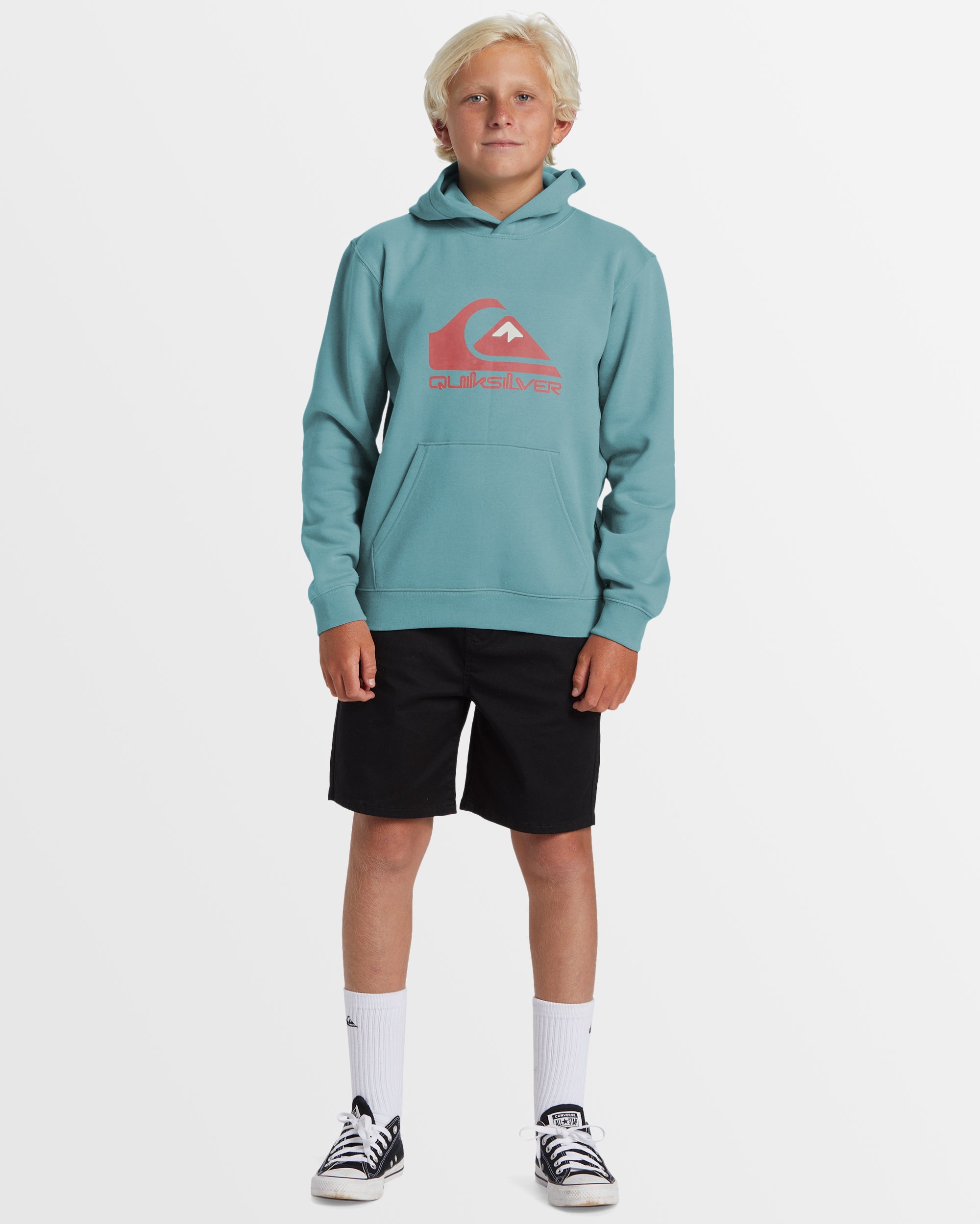 Boys 8-16 Big Logo Pullover Hoodie