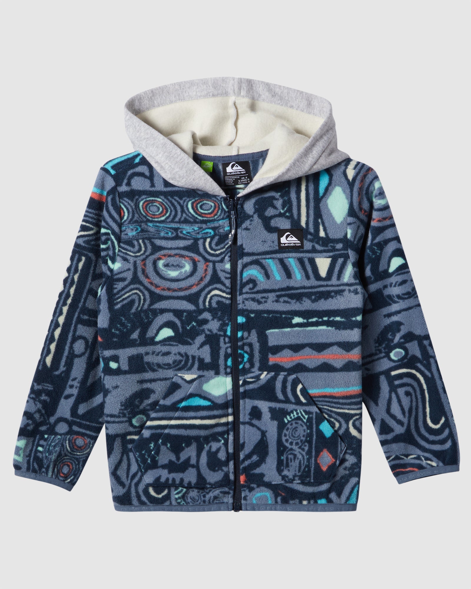 Boys 2-7 Surf Days Zip-Up Hoodie