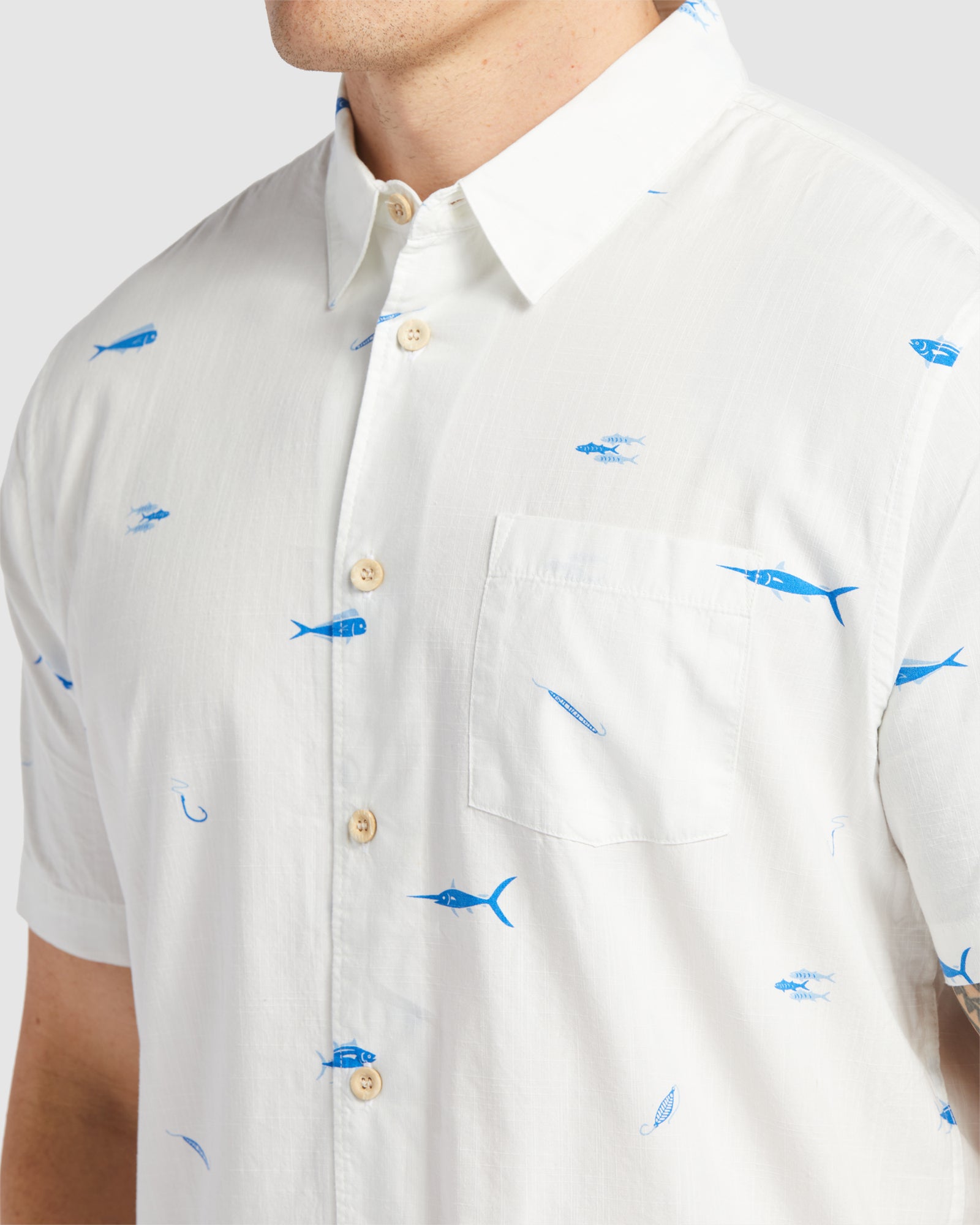 Mens Big Pond Short Sleeve Shirt