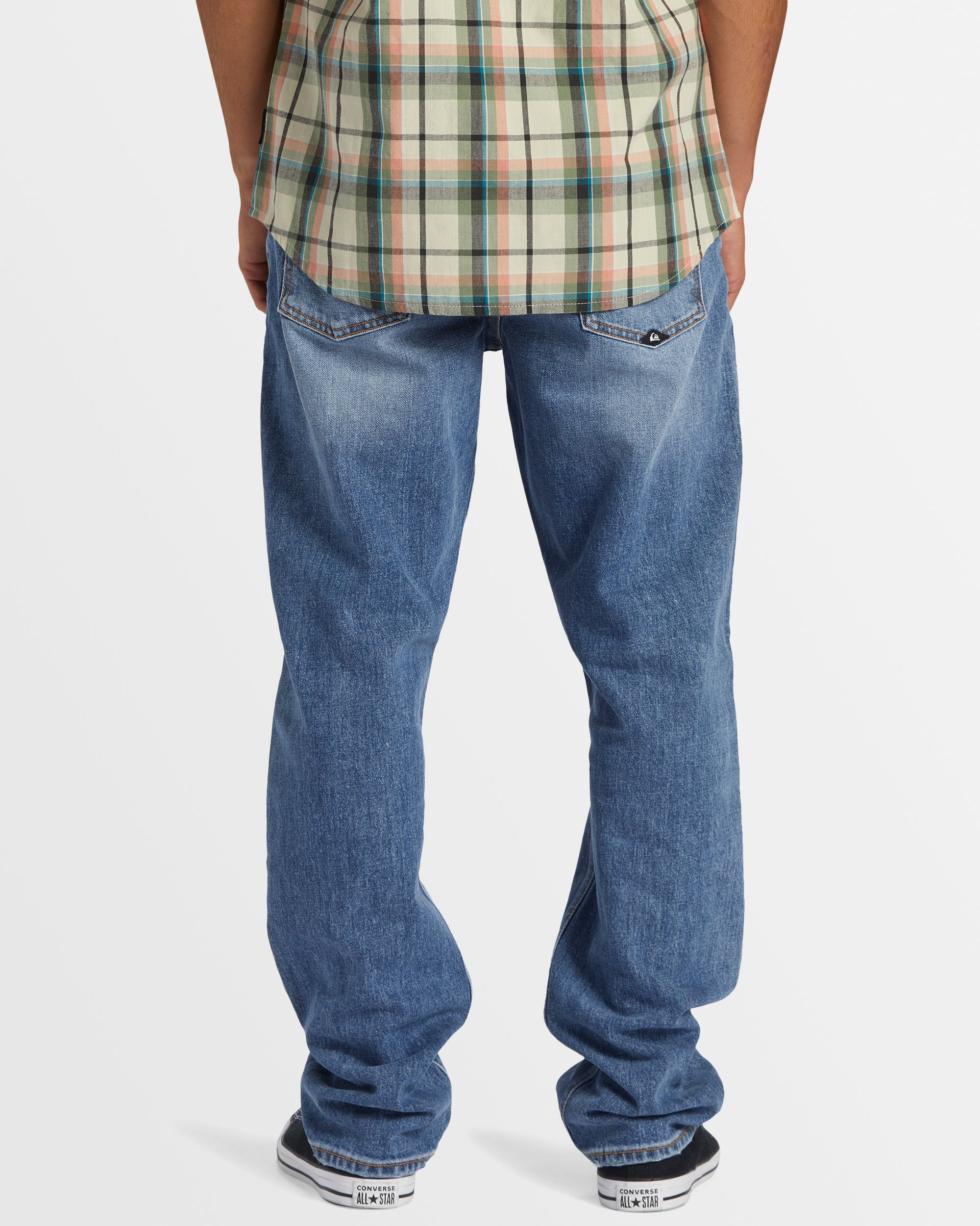 Mens Modern Wave Salt Water Straight Fit Jeans