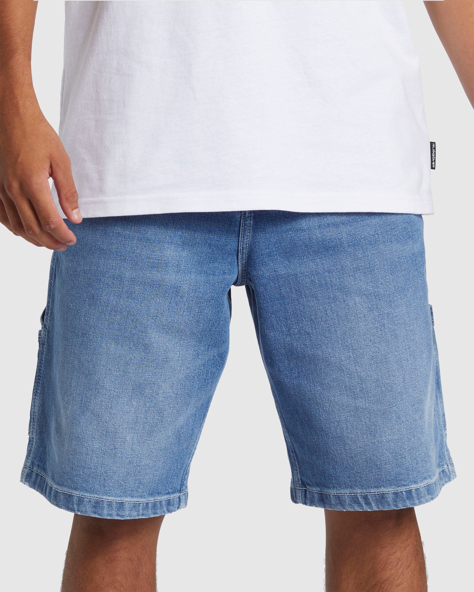 Mens Carpenter Denim Shorts