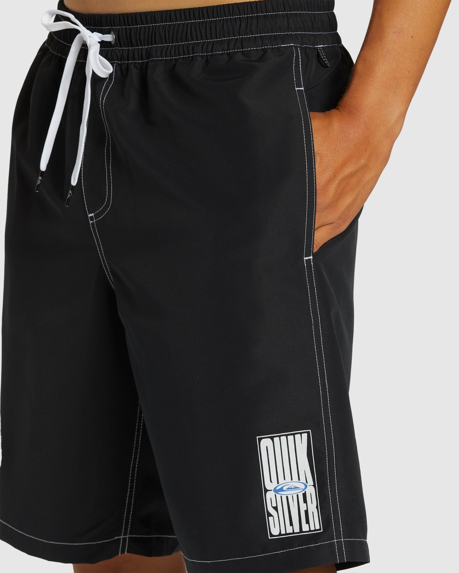 Mens Saturn Volley Elastic Waist 20'' Swim Shorts
