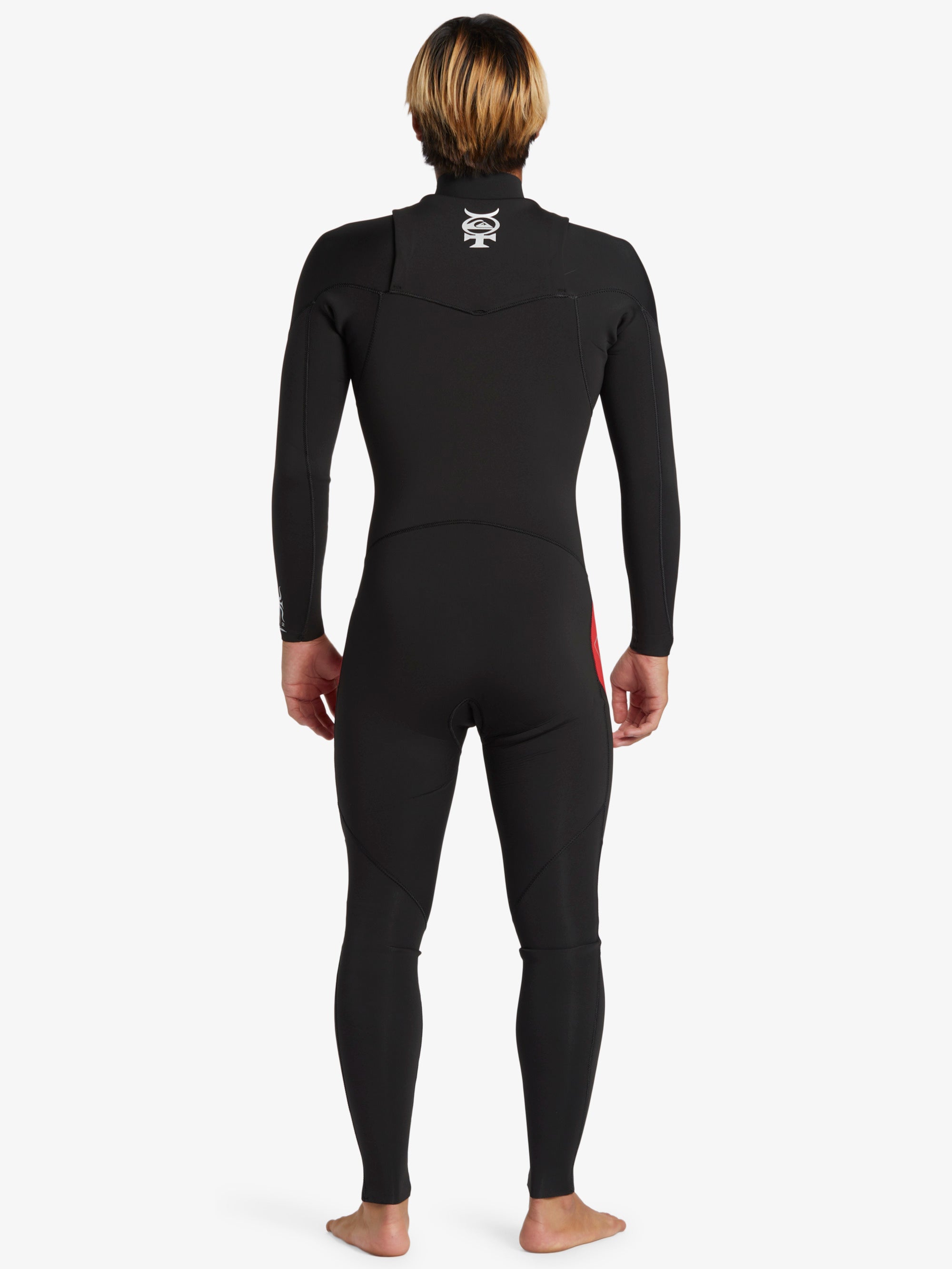 Mens 4/3mm Mercury Chest Zip Gbs Wetsuit – High Risk Red