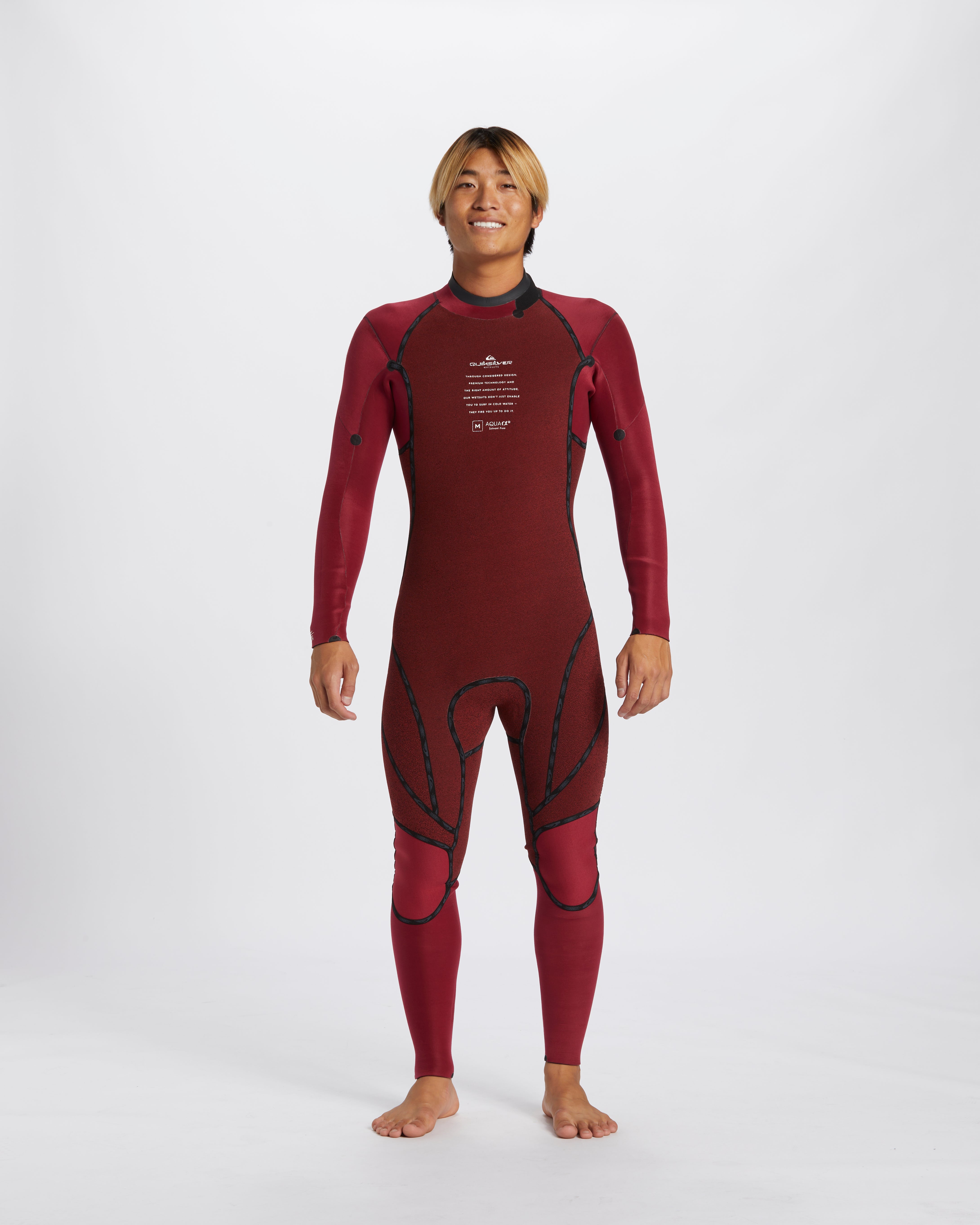 Mens 3/2mm Mercury Back Zip Wetsuit – Black – Quiksilver NZ