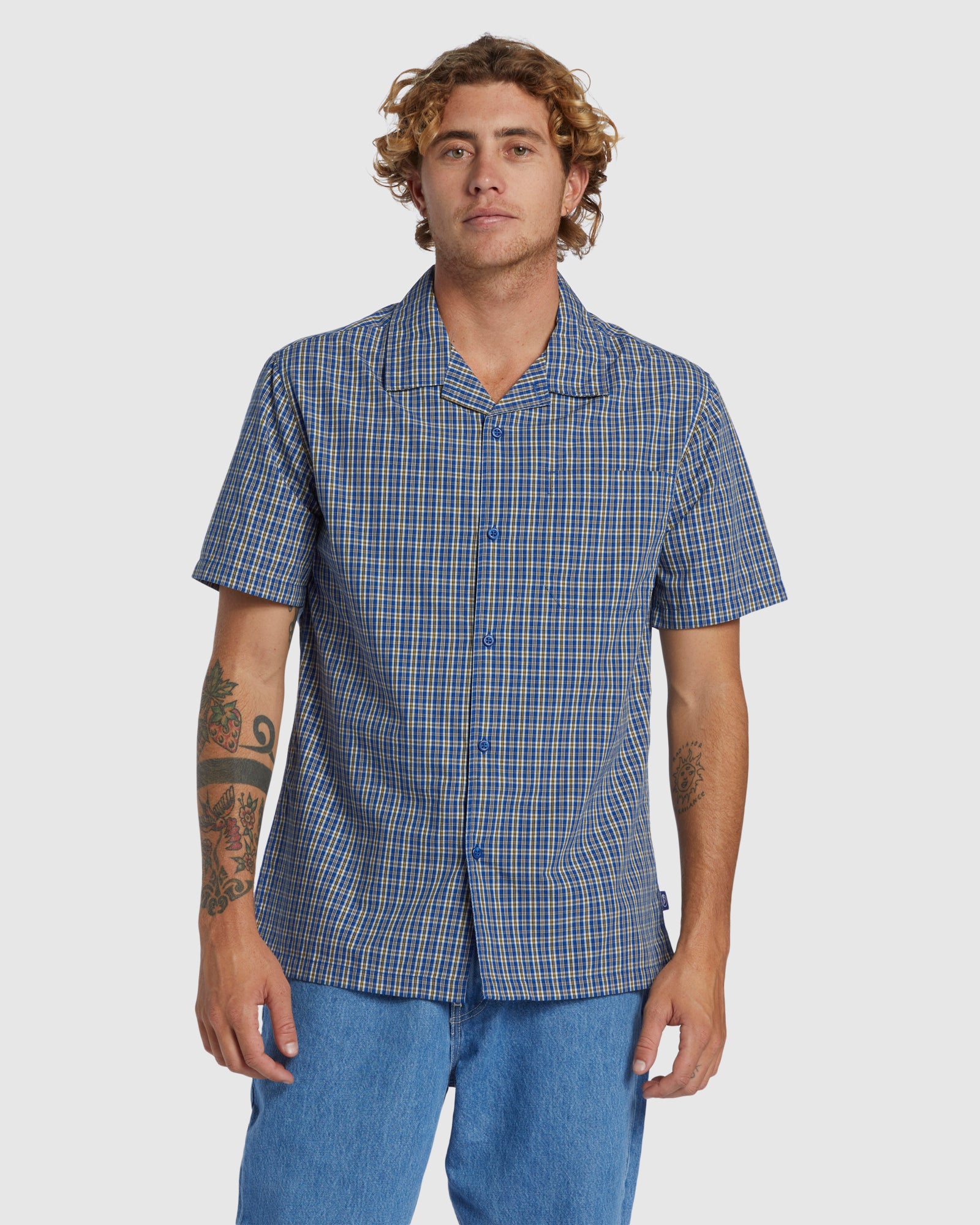 Mens Saturn Casual Short Sleeve Shirt