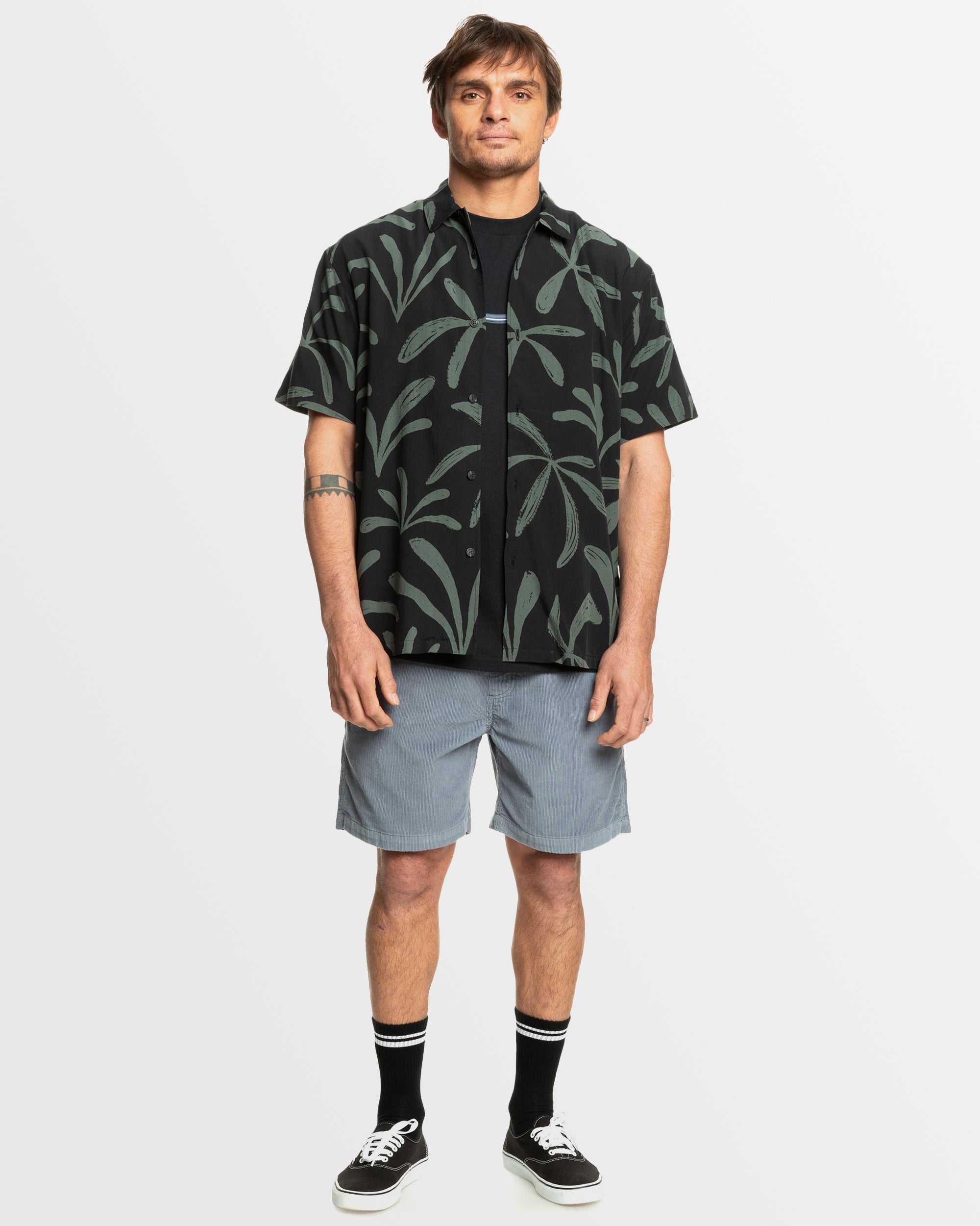 Mens Abstract Island Shirt