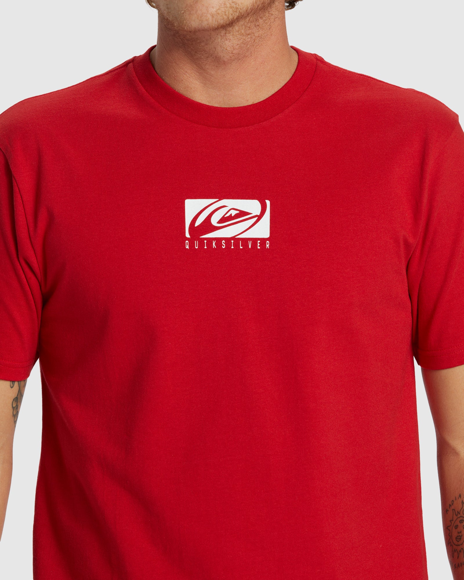 Mens Cropped Oversized Short Sleeve T-Shirt