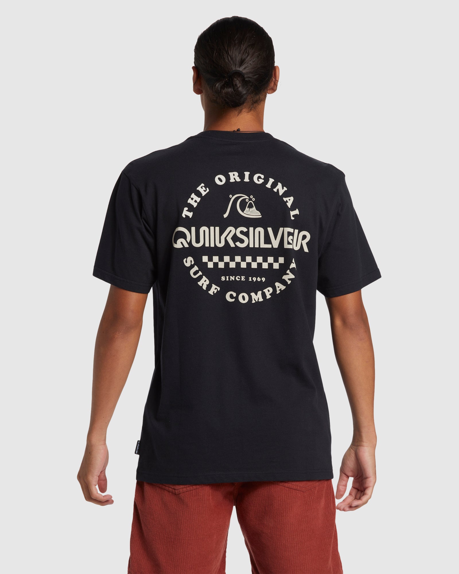 Mens Omni Checked Short Sleeve T-Shirt