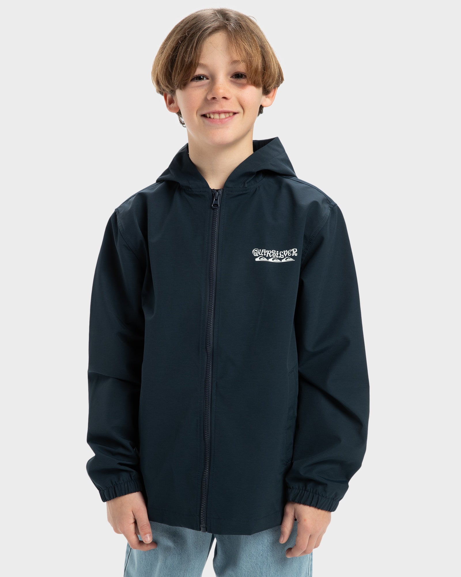 Boys 8-16 Rain Cloud Coach Jacket