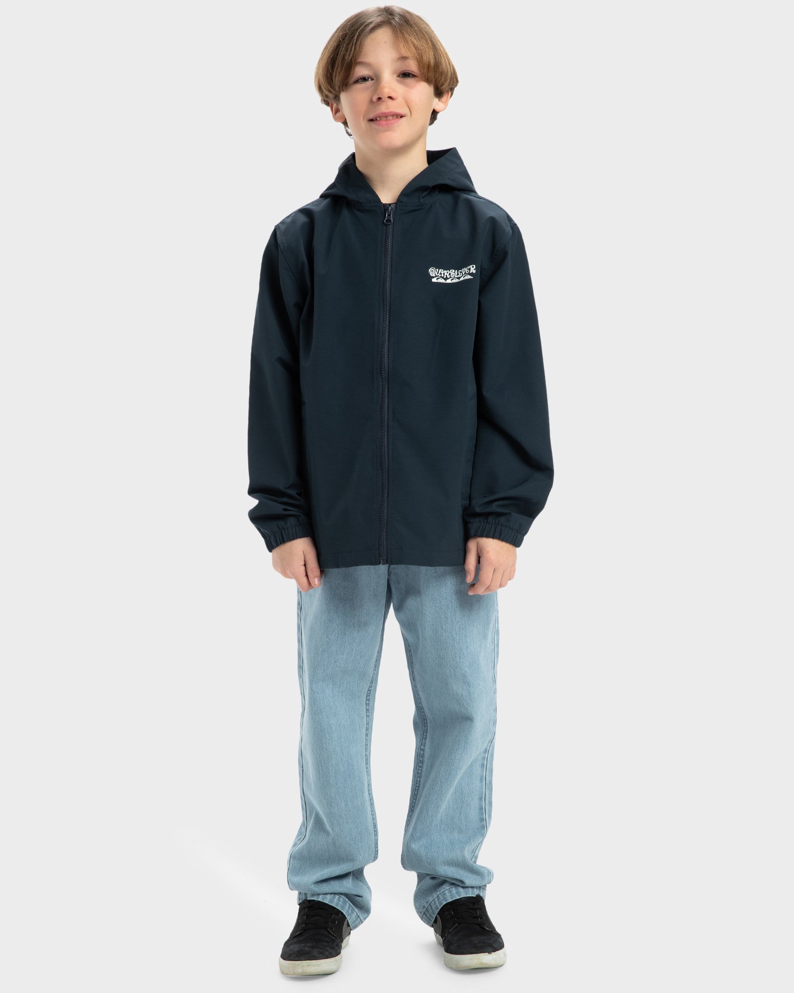 Boys 8-16 Rain Cloud Coach Jacket