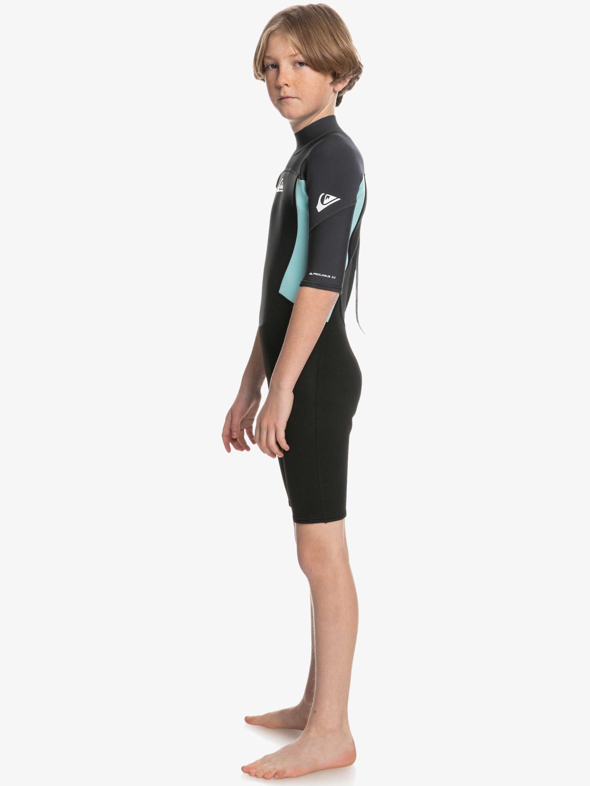 Boys 8-16 2/2mm Prologue Short Sleeve Back Zip Springsuit