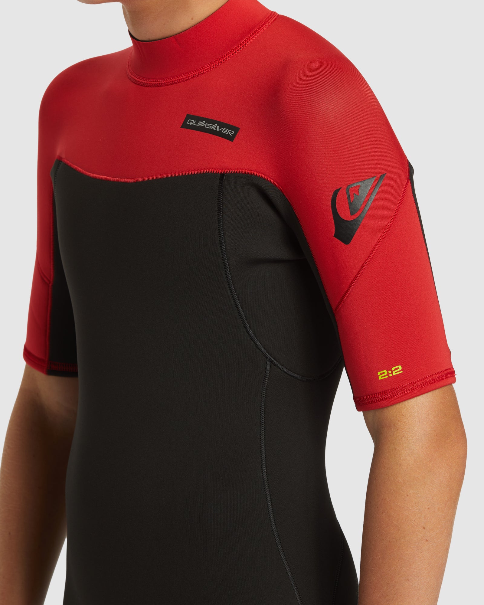 Boys 8-16 2/2mm Everyday Sessions Short Sleeve Back Zip Springsuit